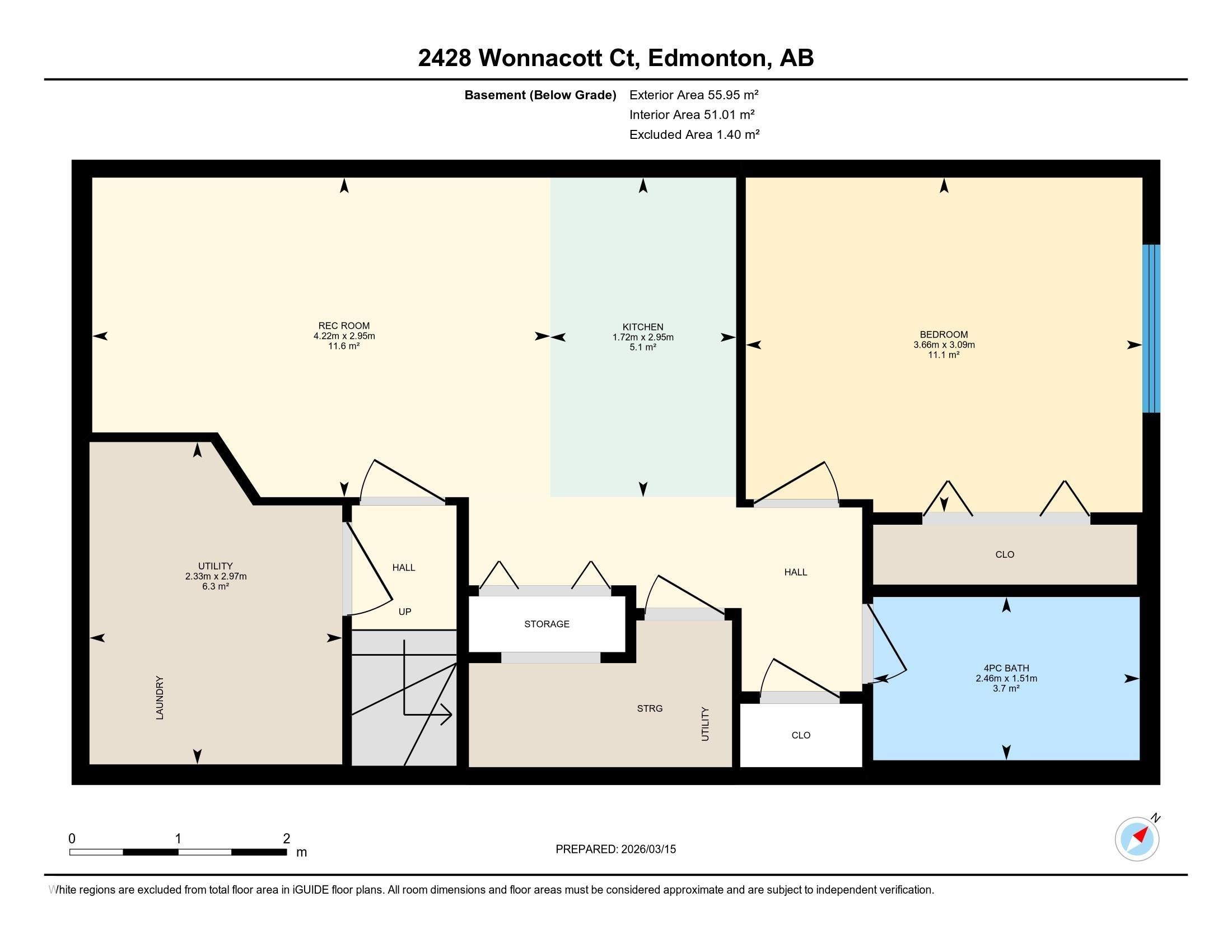 View of room layout - 2428 Wonnacott Crest, Edmonton, AB - Other