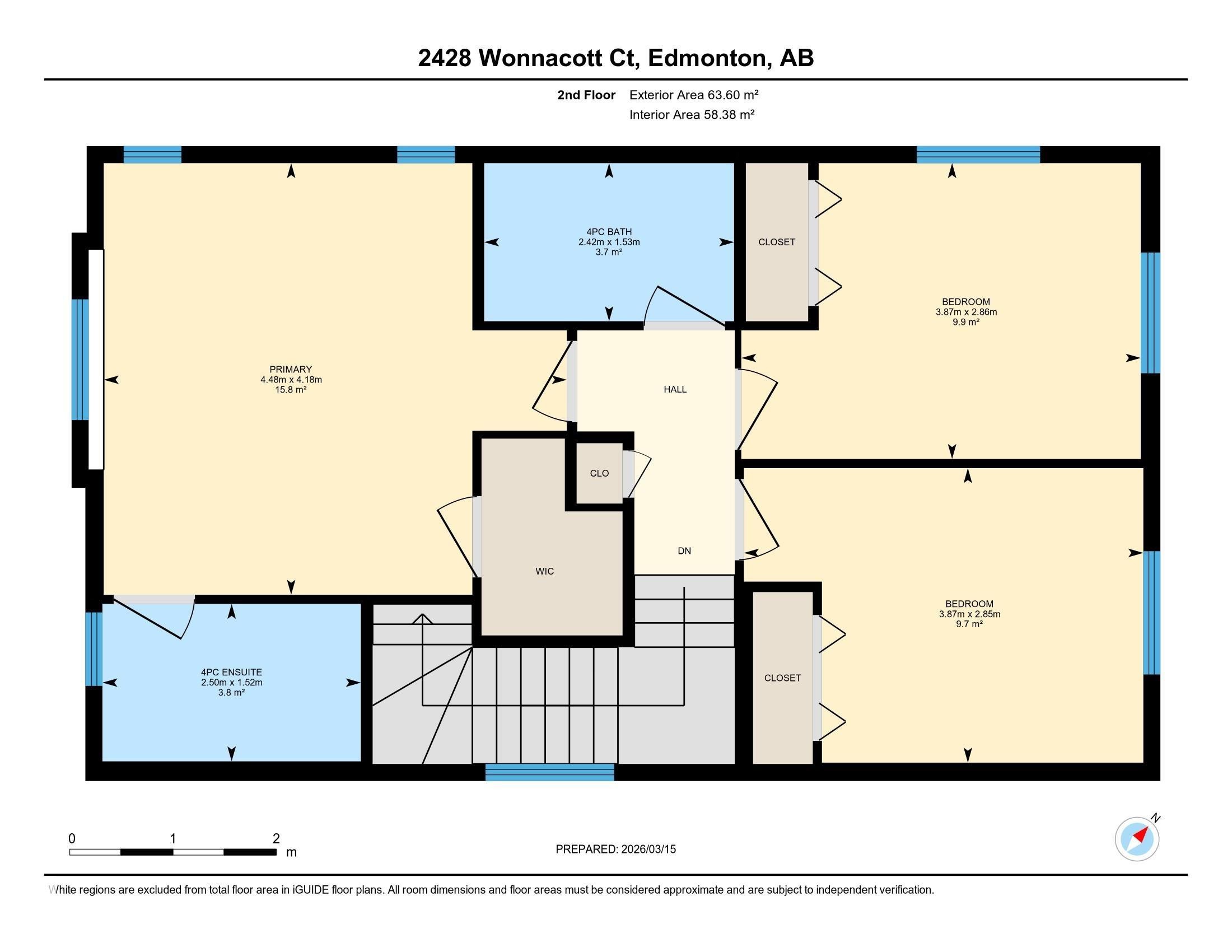 View of property floor plan - 2428 Wonnacott Crest, Edmonton, AB - Other