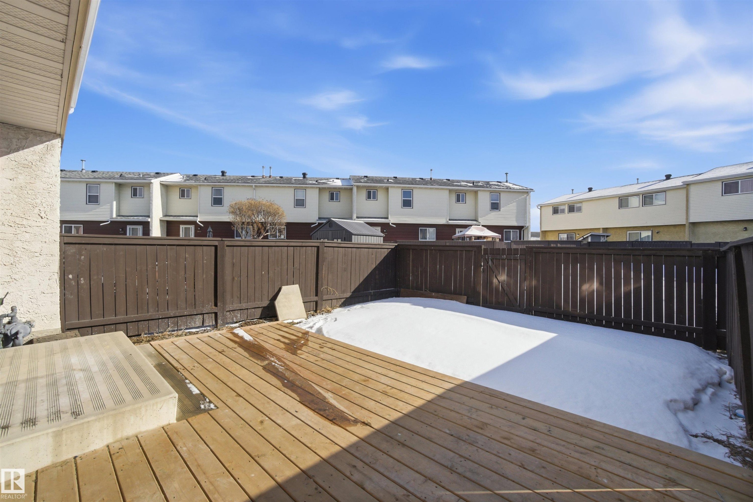 225 Harrison Drive, Edmonton, AB - Outdoor With Deck Patio Veranda With Exterior