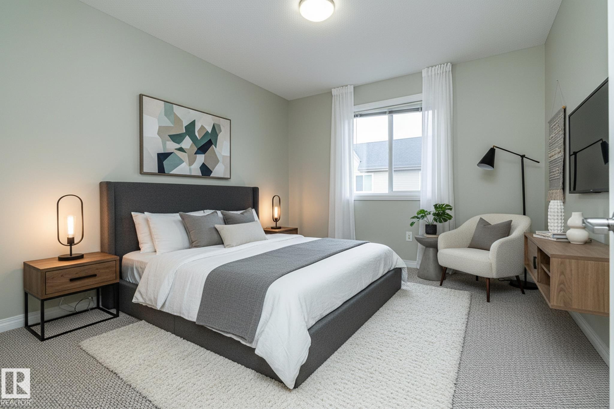 1897 Rutherford Road, Edmonton, AB - Indoor Photo Showing Bedroom