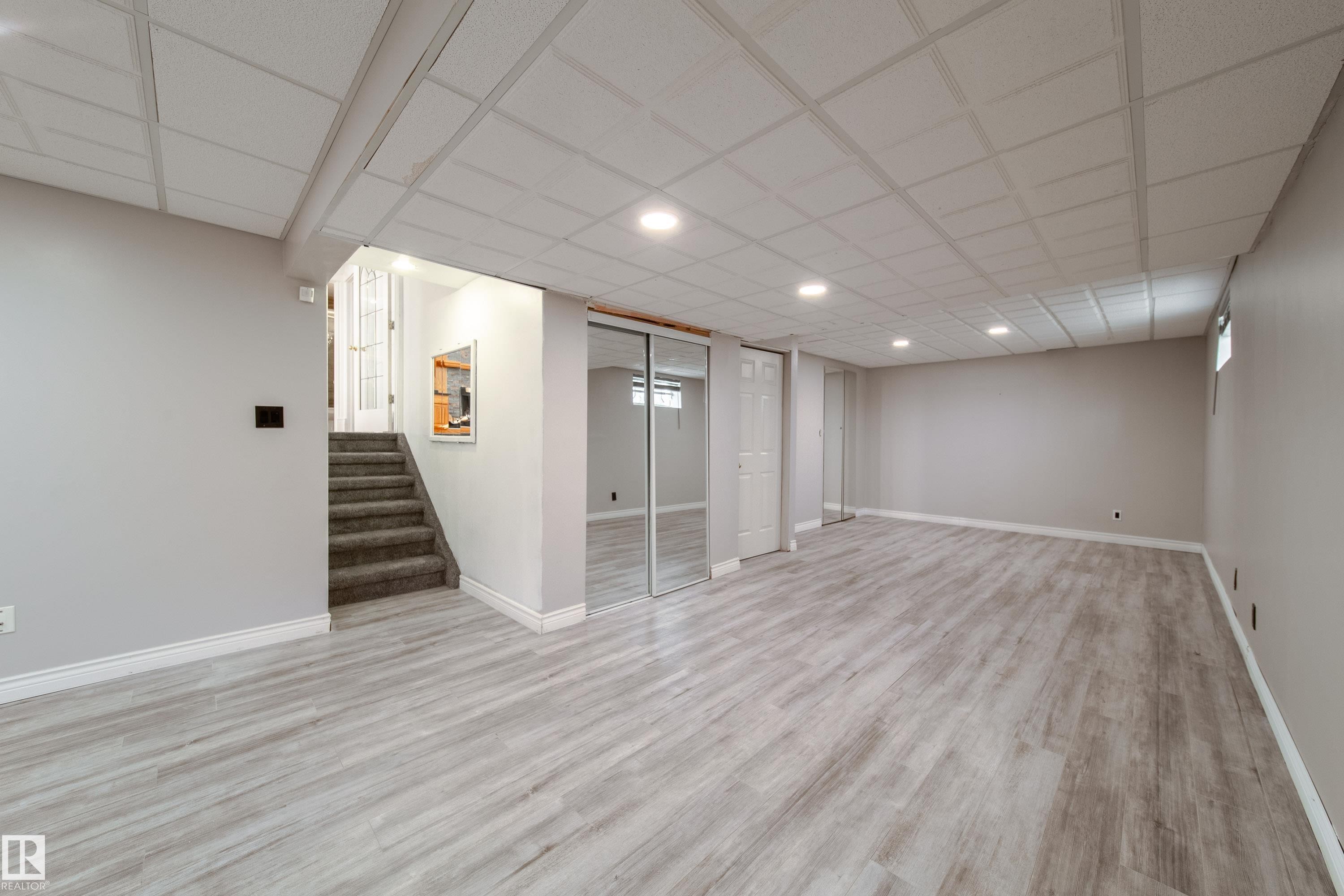 18007 57 Avenue, Edmonton, AB - Indoor Photo Showing Basement