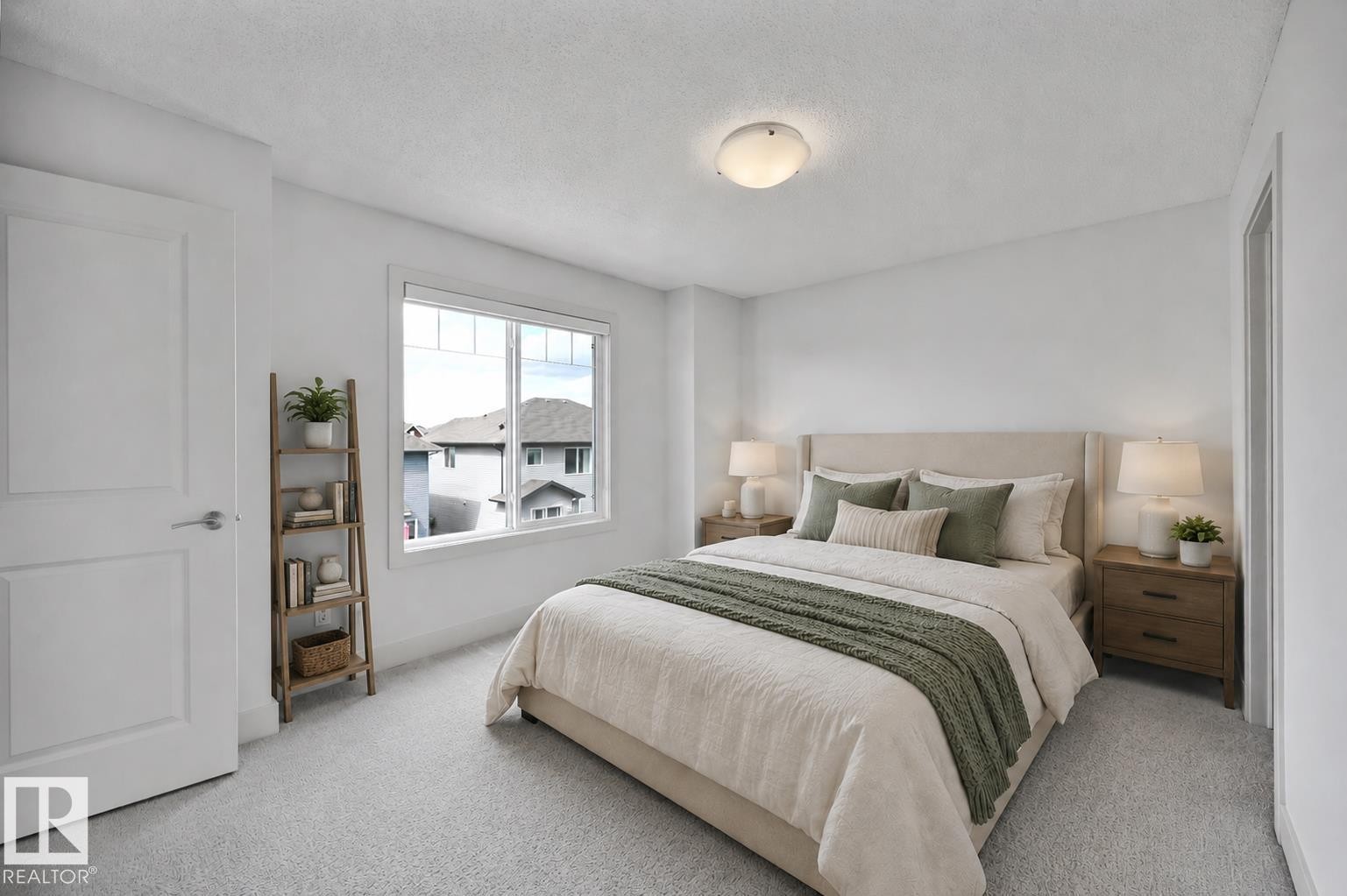 Virtually staged - 35 2922 Maple Way, Edmonton, AB - Indoor Photo Showing Bedroom