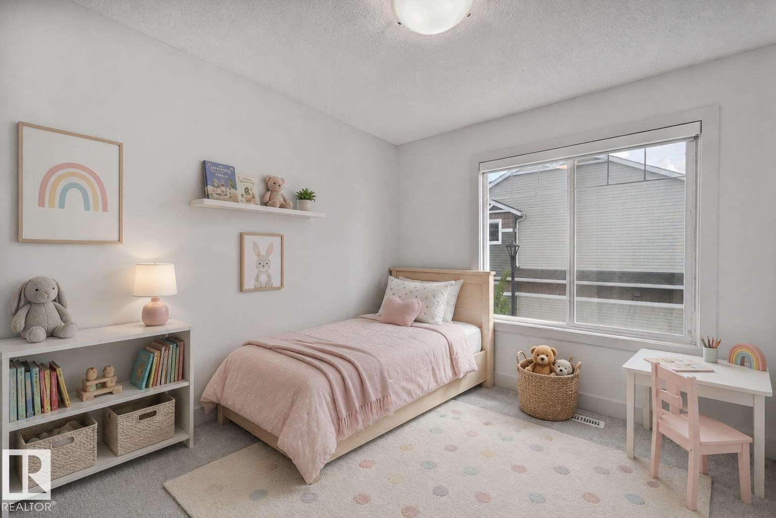 Virtually staged - 35 2922 Maple Way, Edmonton, AB - Indoor Photo Showing Bedroom
