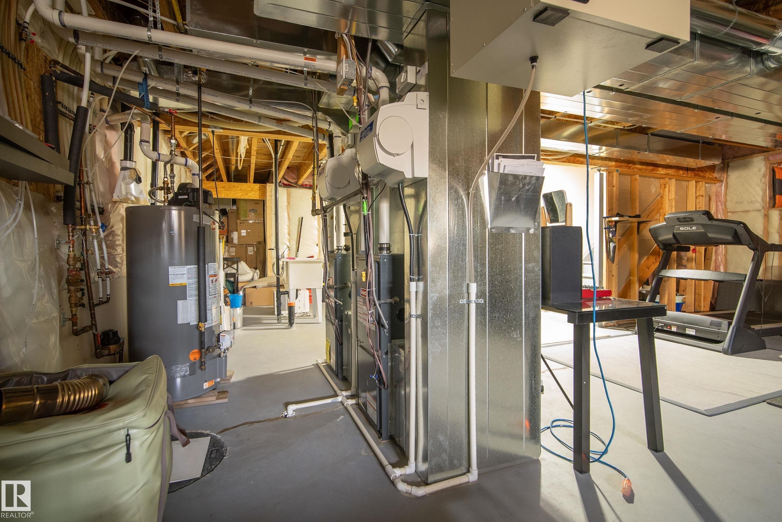 3689 Atkinson Loop, Edmonton, AB - Indoor Photo Showing Basement