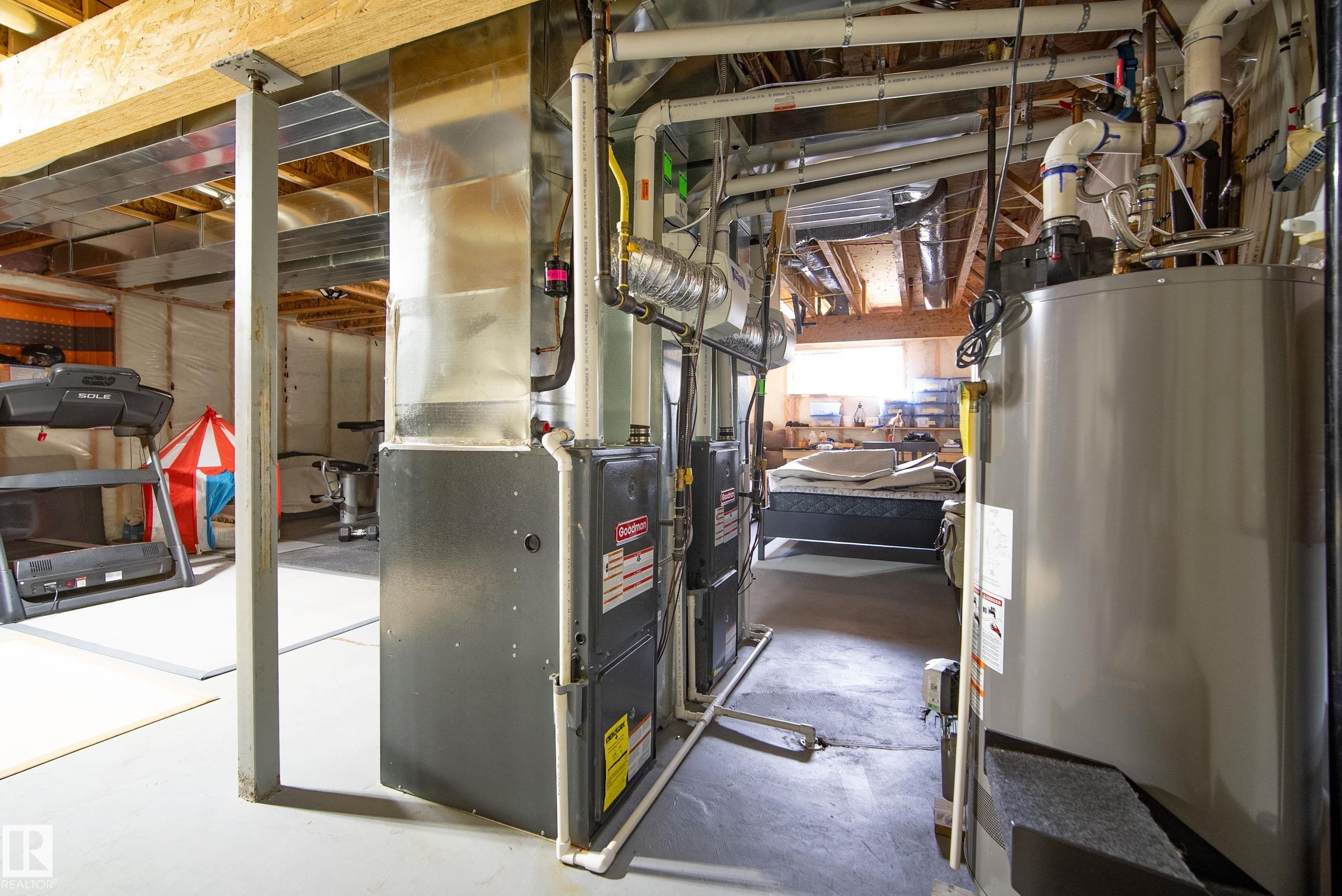 3689 Atkinson Loop, Edmonton, AB - Indoor Photo Showing Basement