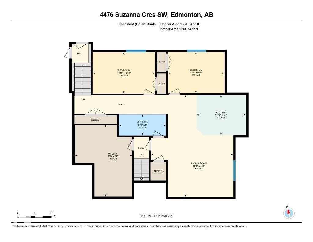 Floor plan - 4476 Suzanna Crescent, Edmonton, AB - Other