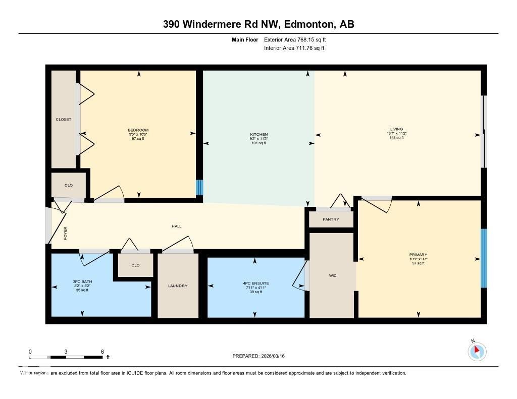 Floor plan - 429 390 Windermere Rd, Edmonton, AB - Other