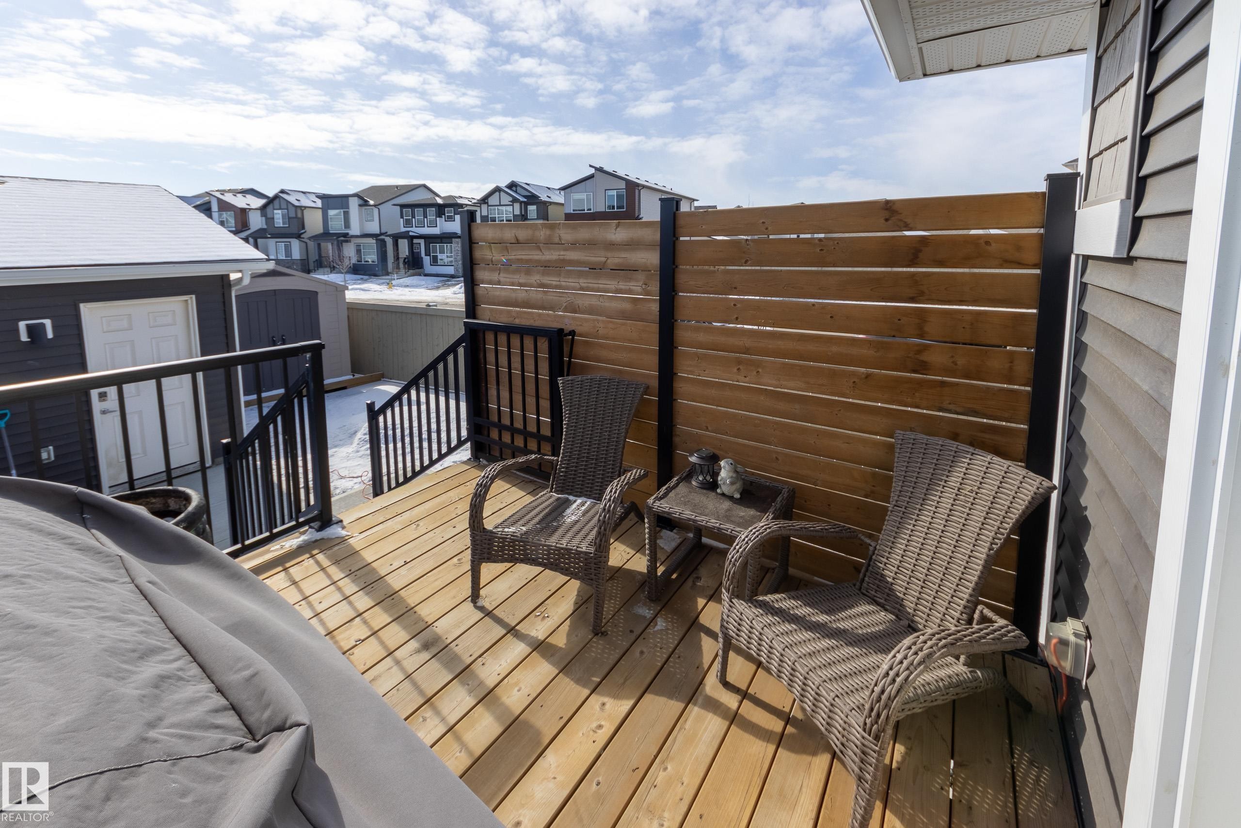 5181 Edgemont Boulevard, Edmonton, AB - Outdoor With Deck Patio Veranda With Exterior
