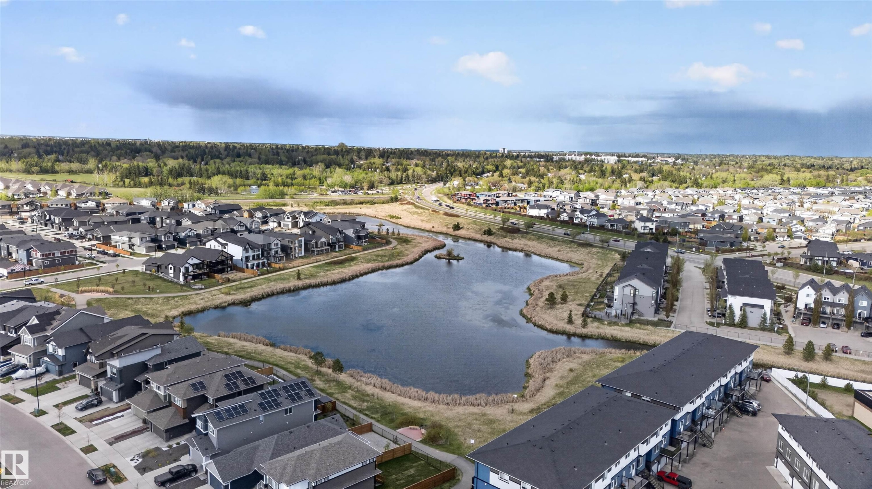 37 River Birch Way, St. Albert, AB - Outdoor With View