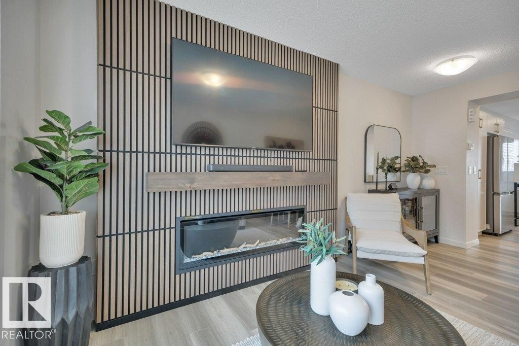 28 850 Secord Boulevard, Edmonton, AB - Indoor With Fireplace