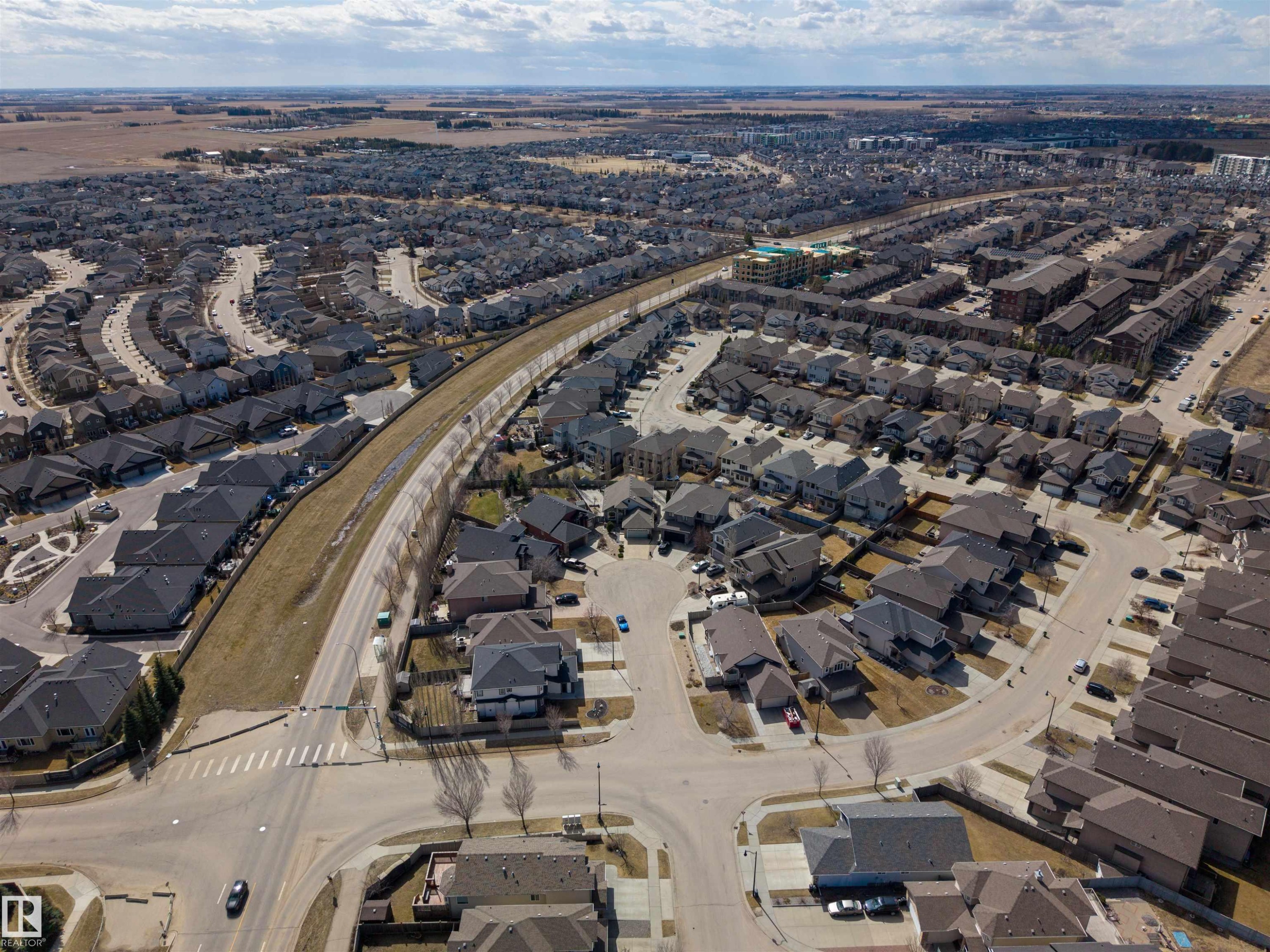 1213 Cunningham Drive, Edmonton, AB - Outdoor With View