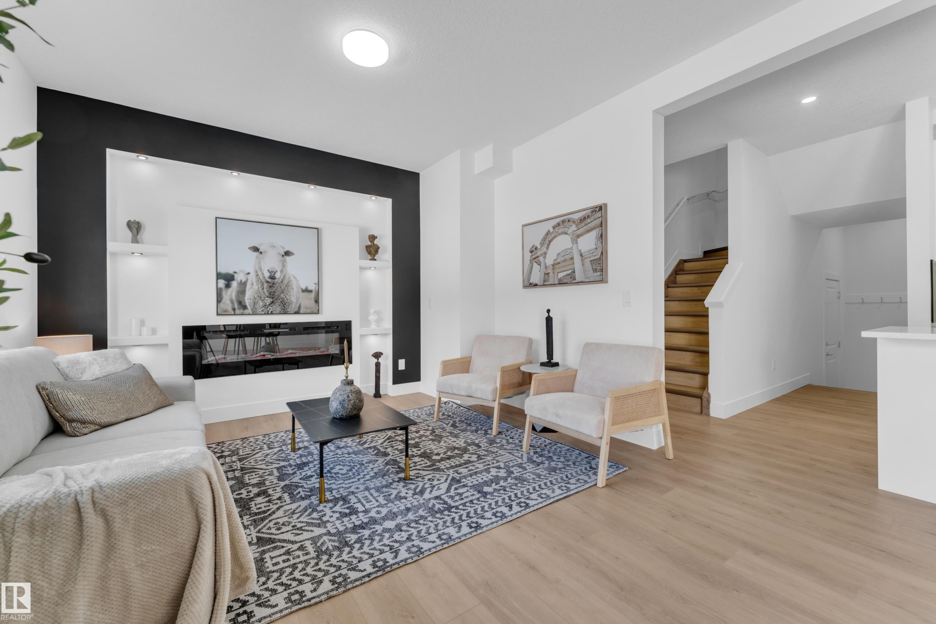 235 Linden Loop, Leduc, AB - Indoor Photo Showing Living Room