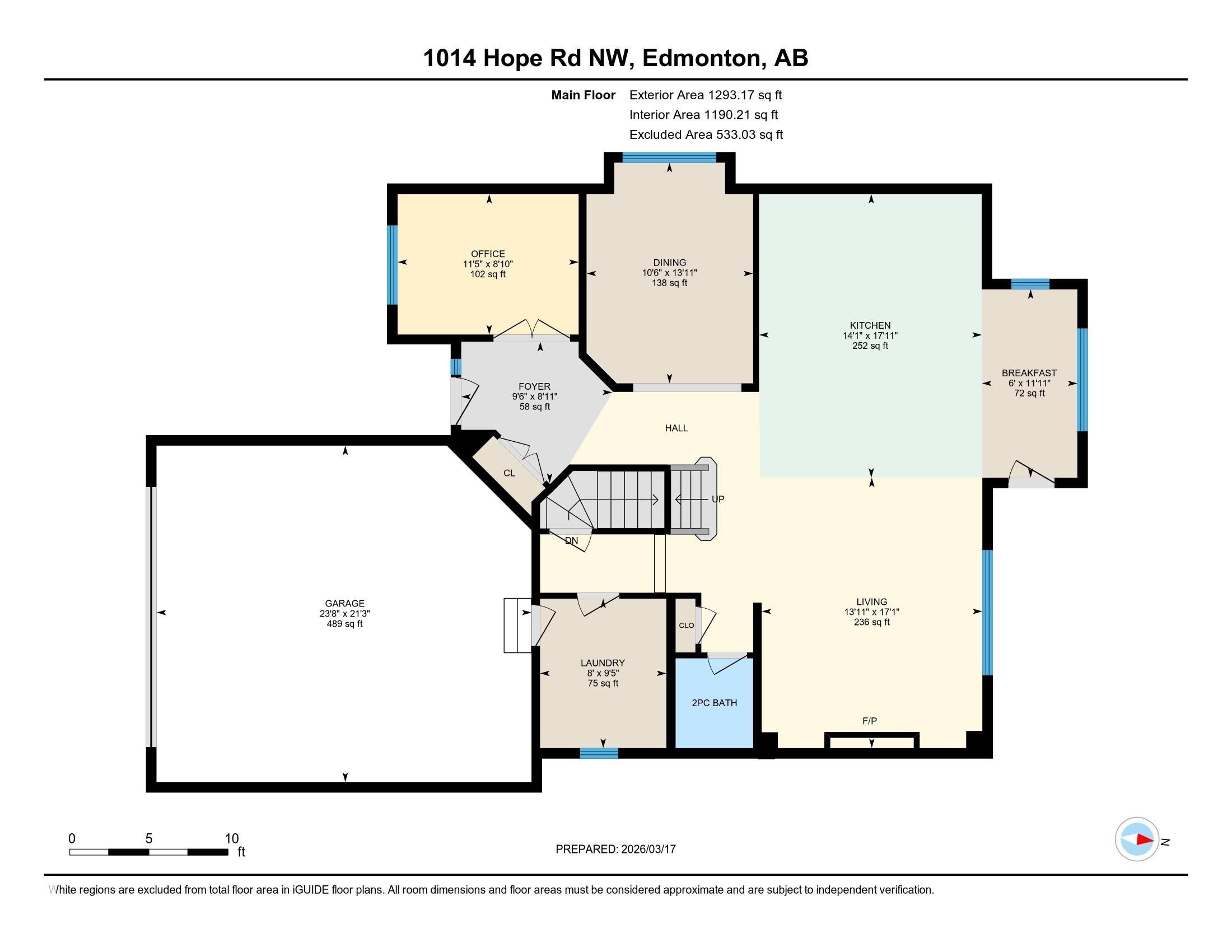 Floor plan - 1014 Hope Road, Edmonton, AB - Other