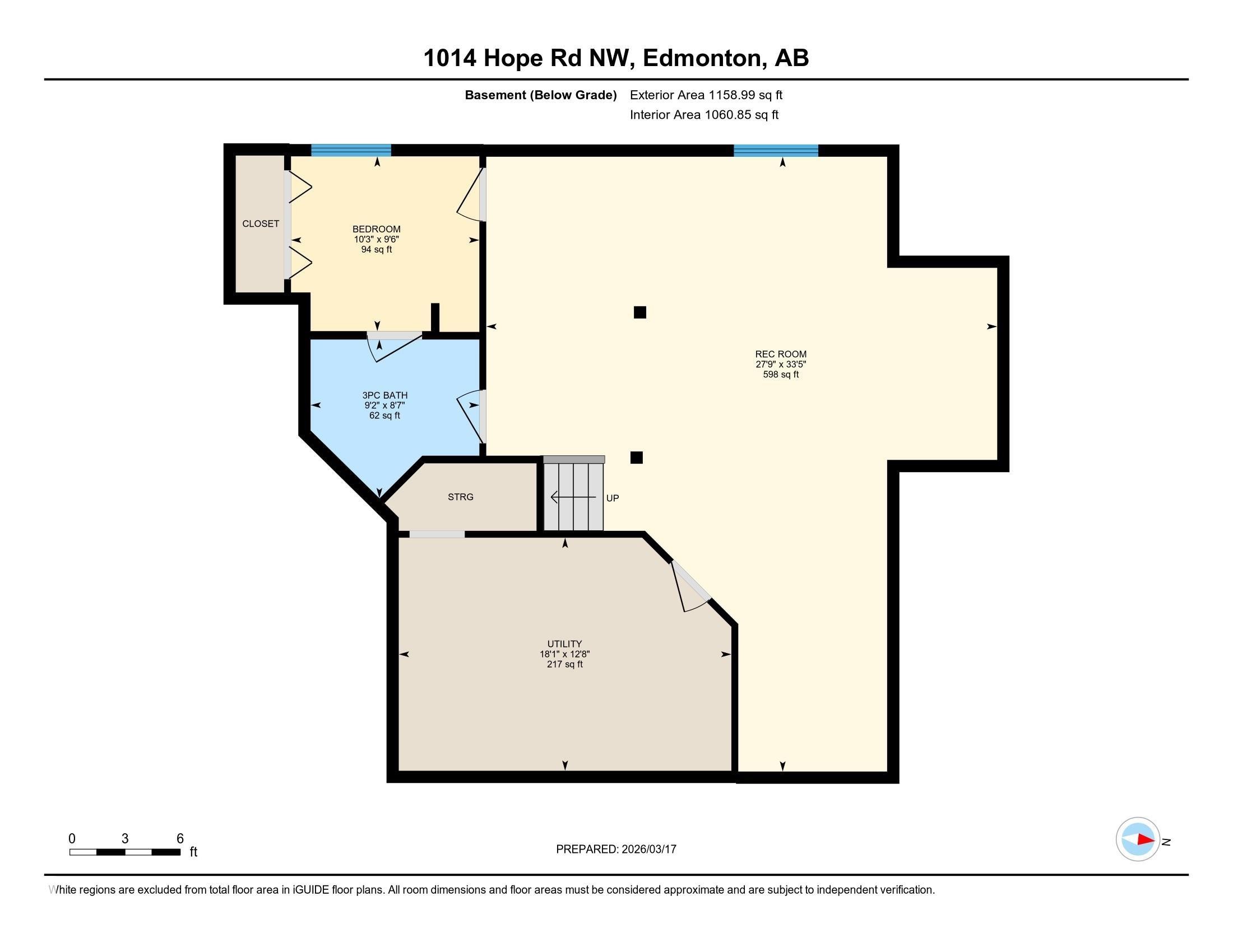 Floor plan - 1014 Hope Road, Edmonton, AB - Other