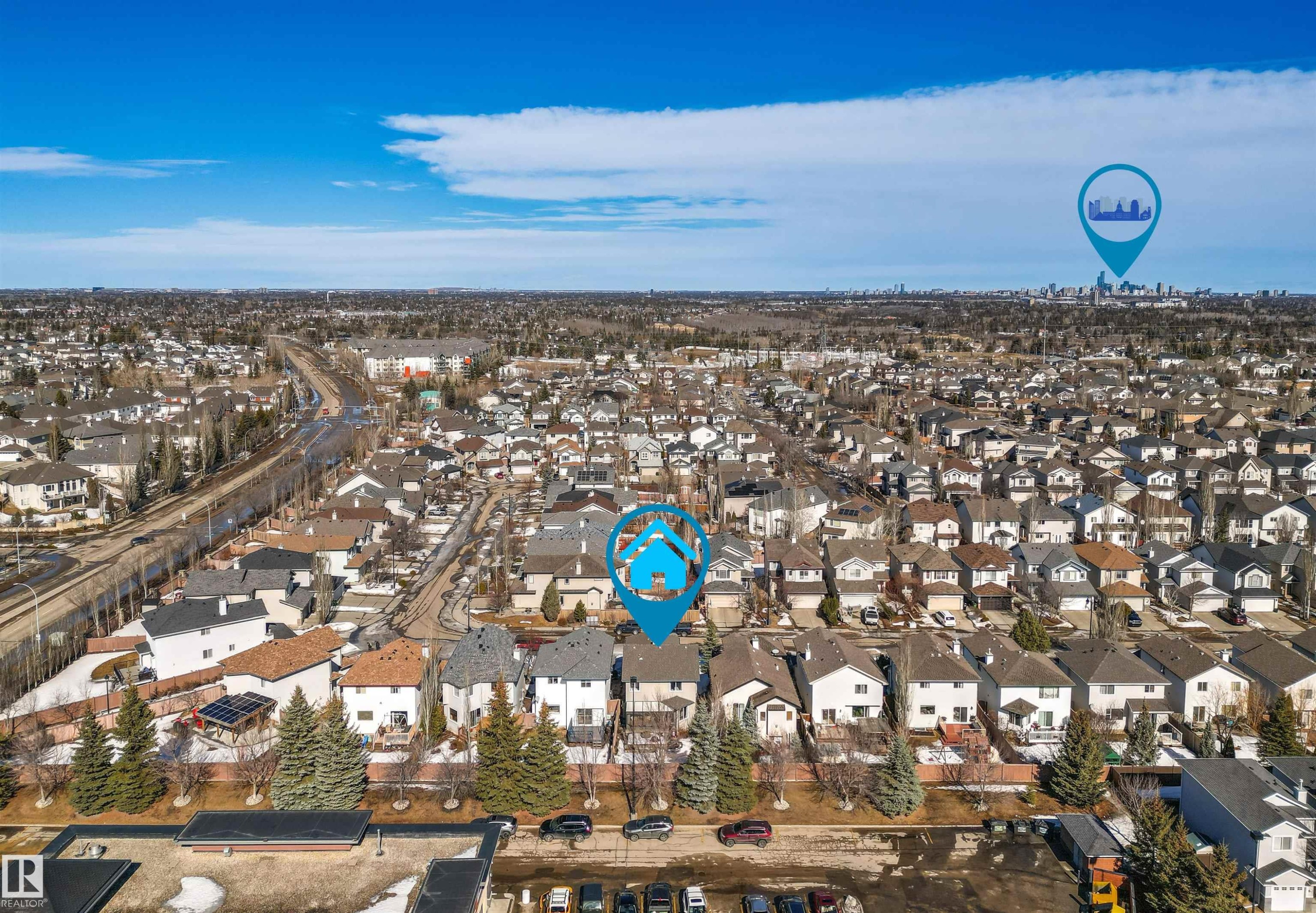 1849 Holman Crescent, Edmonton, AB - Outdoor With View