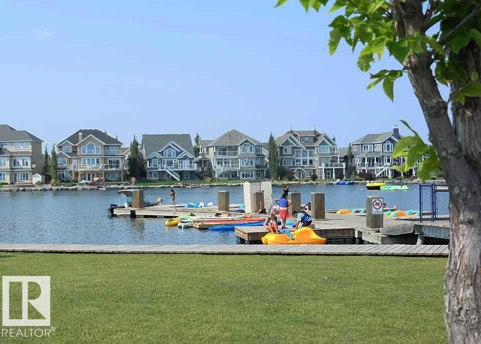 111 3040 Spence Wynd, Edmonton, AB - Outdoor With Body Of Water With View