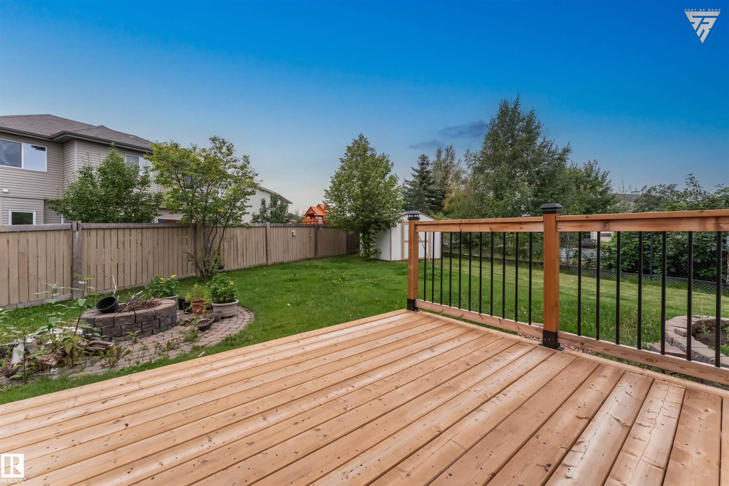 3504 21 Street, Edmonton, AB - Outdoor With Deck Patio Veranda With Backyard