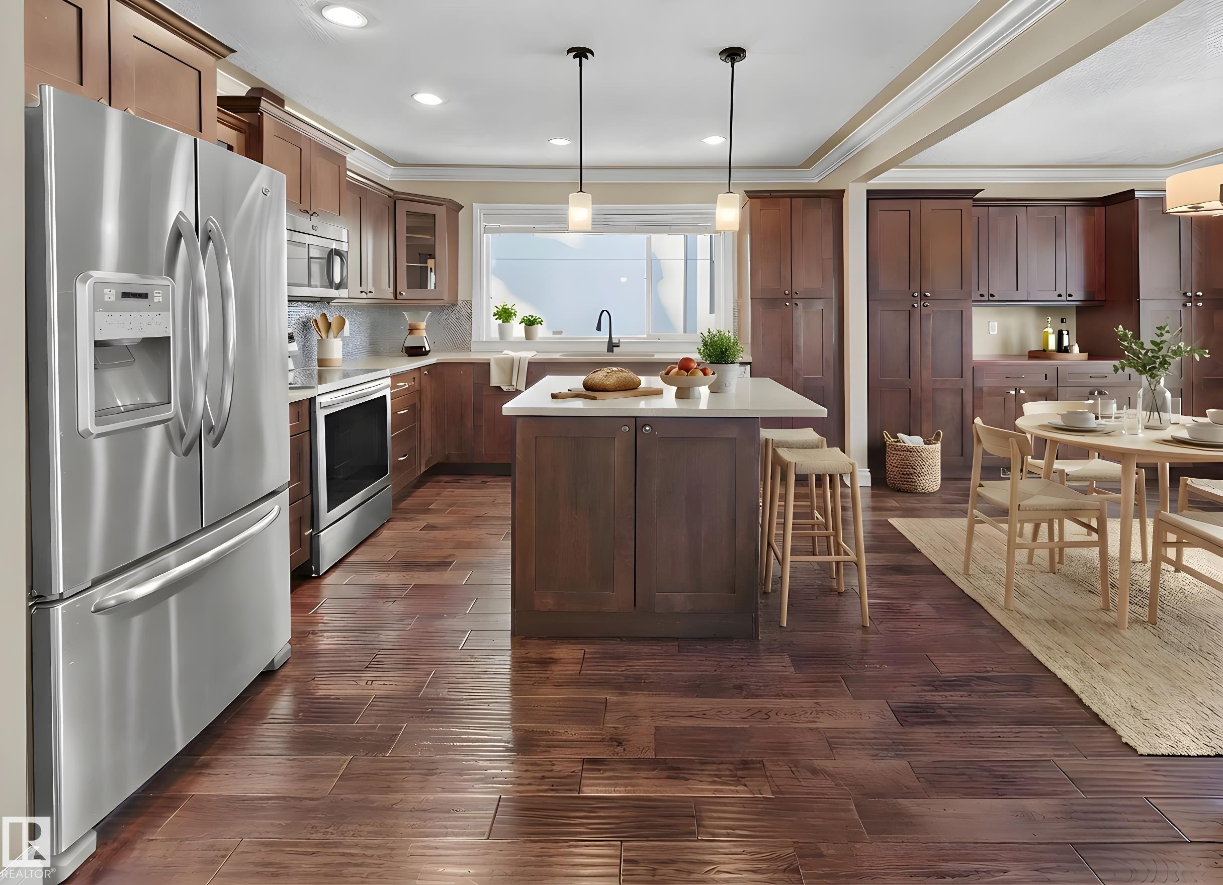11567 80 Avenue, Edmonton, AB - Indoor Photo Showing Kitchen With Stainless Steel Kitchen With Double Sink