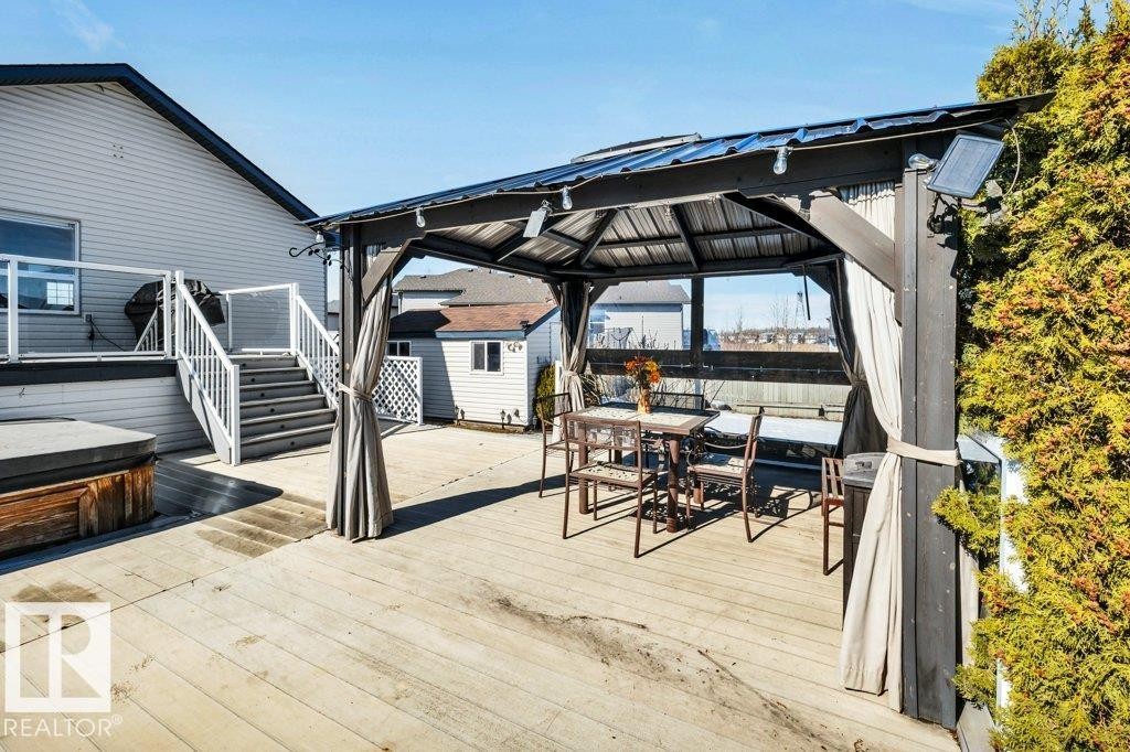 253 Birchwood Drive, Devon, AB - Outdoor With Deck Patio Veranda With Exterior