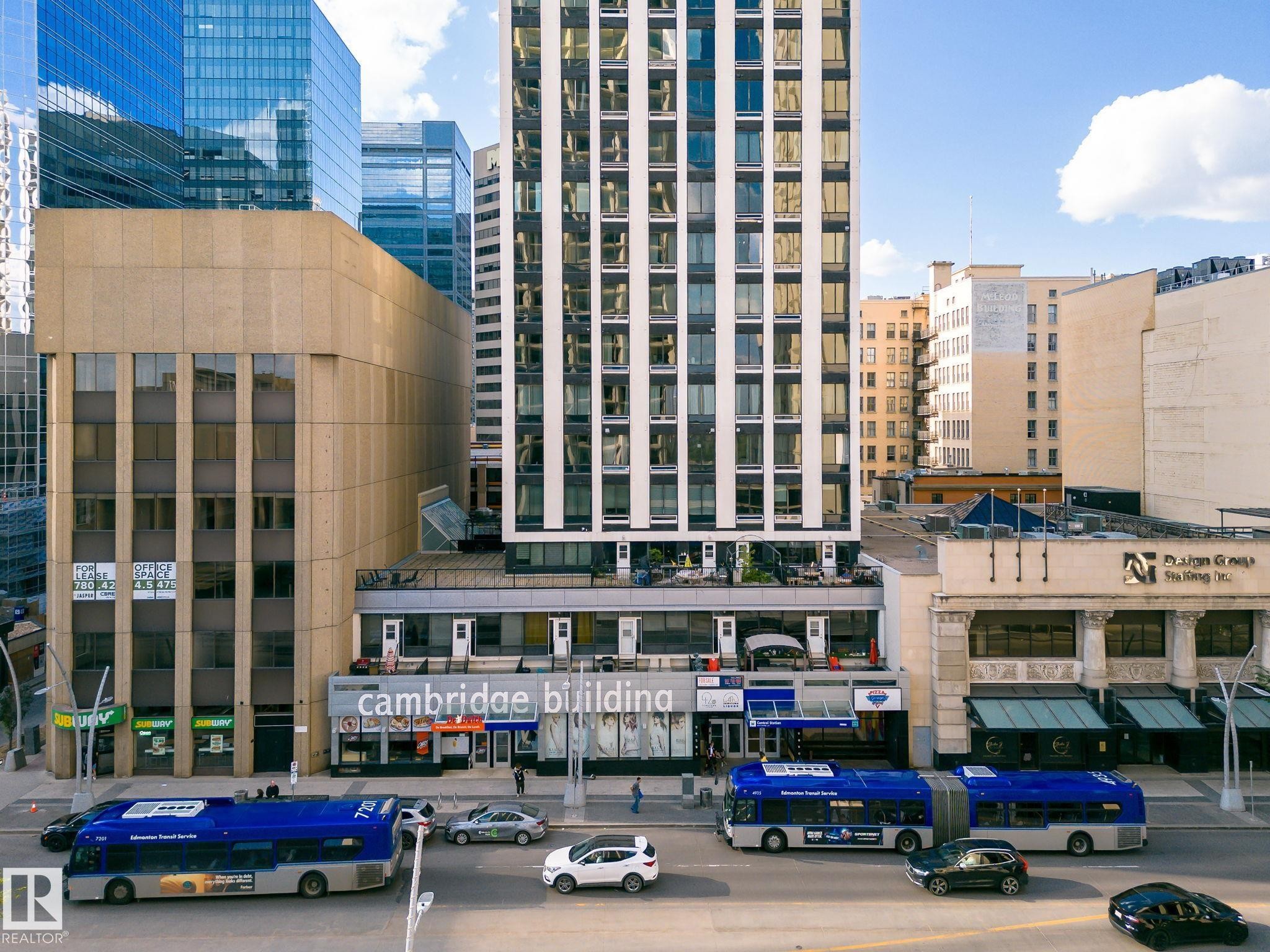 1010 10024 Jasper Avenue, Edmonton, AB - Outdoor With Facade