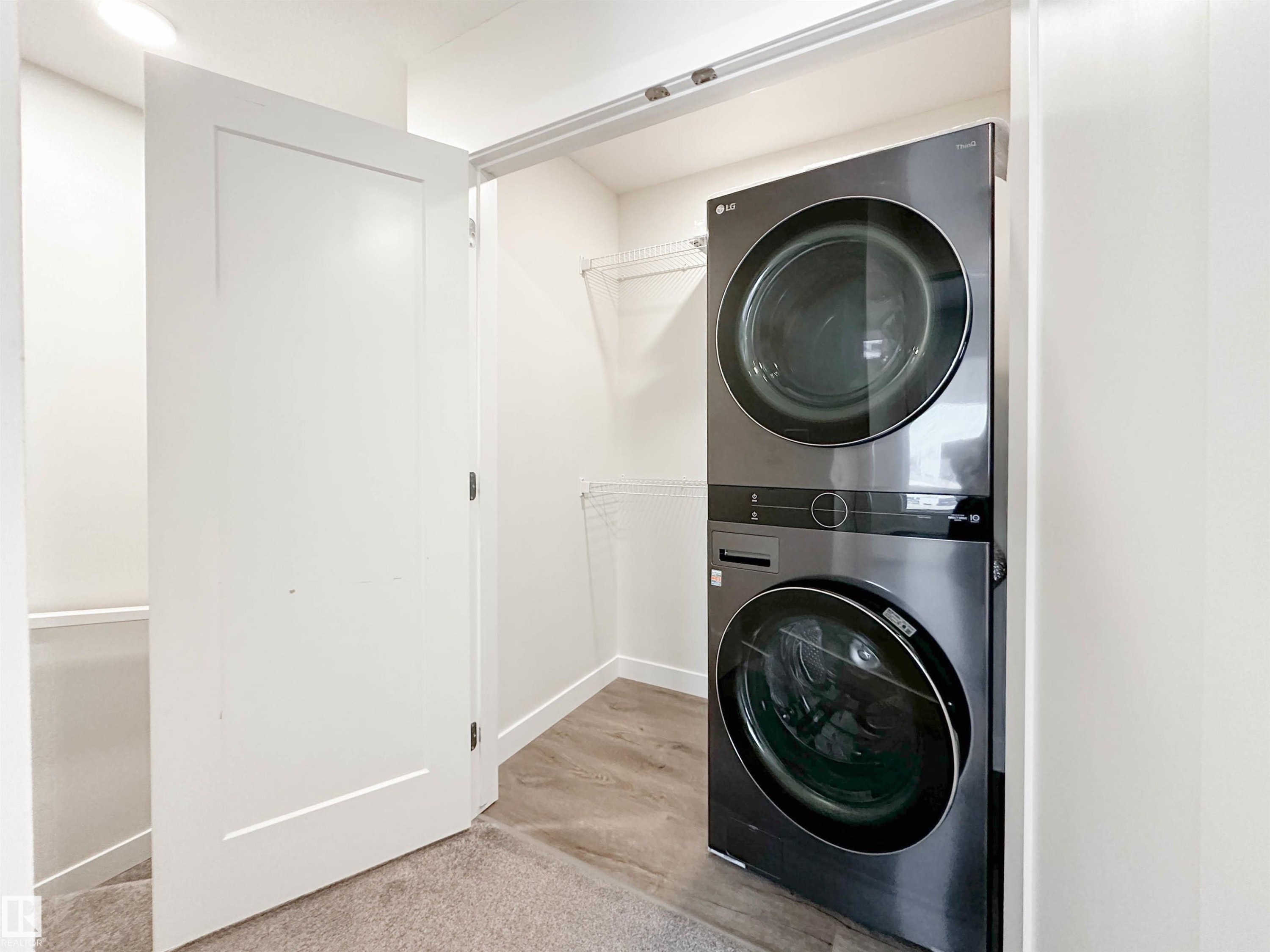 5 130 Element Dr, St. Albert, AB - Indoor Photo Showing Laundry Room