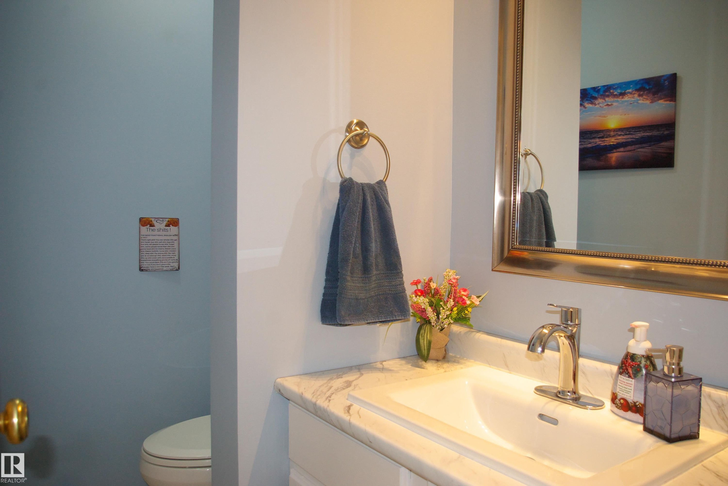 2-piece on the main - 208 Lakeside Green, St. Albert, AB - Indoor Photo Showing Bathroom