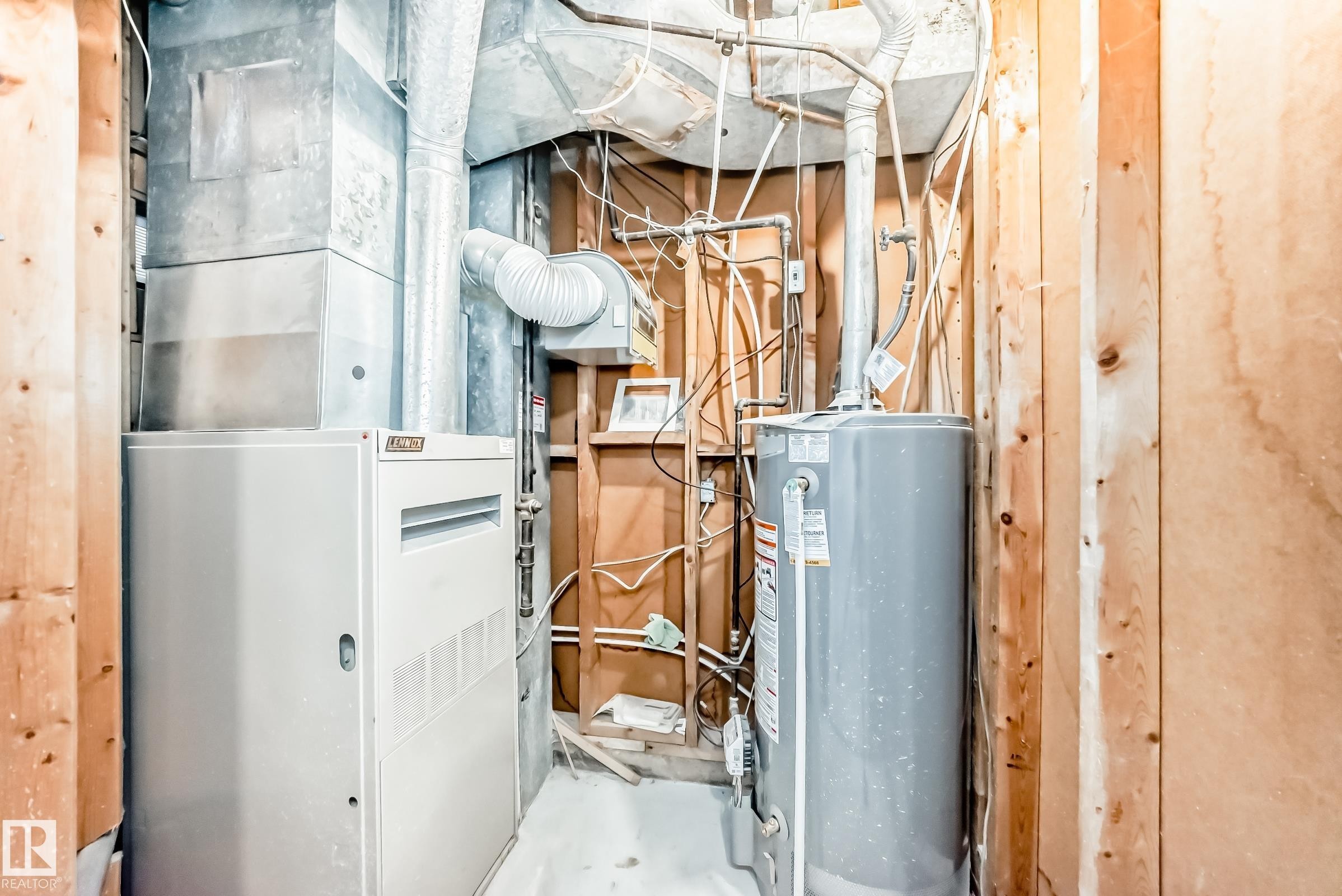 12837 90 Street, Edmonton, AB - Indoor Photo Showing Basement