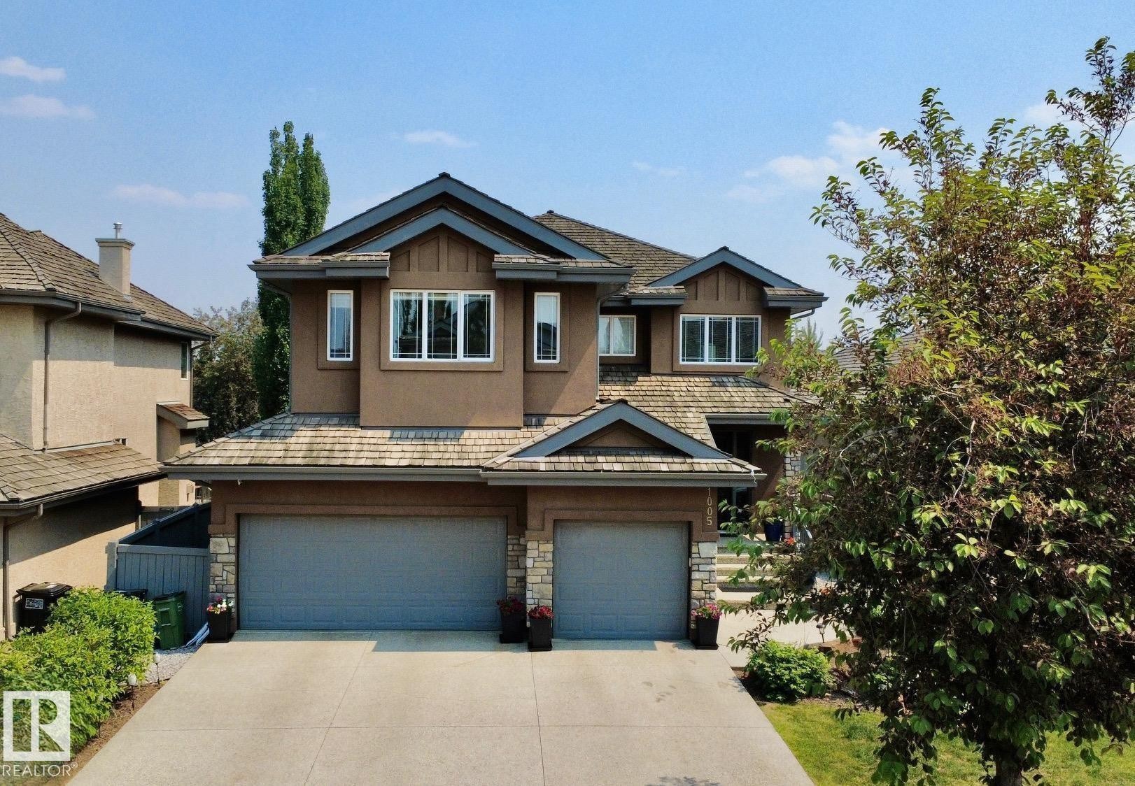 1005 Downey Way, Edmonton, AB - Outdoor With Facade