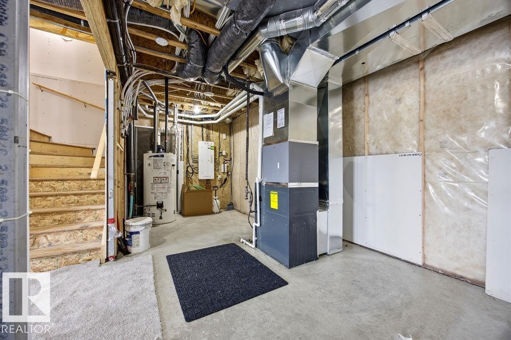 1057 Coopers Hawk Link, Edmonton, AB - Indoor Photo Showing Basement