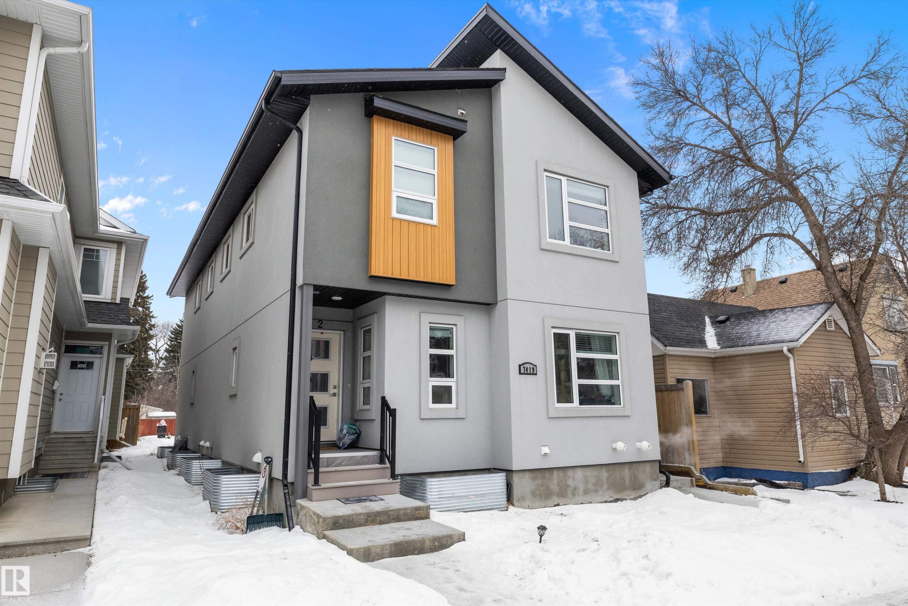 1 & 2 7419 106 Street, Edmonton, AB - Outdoor With Facade