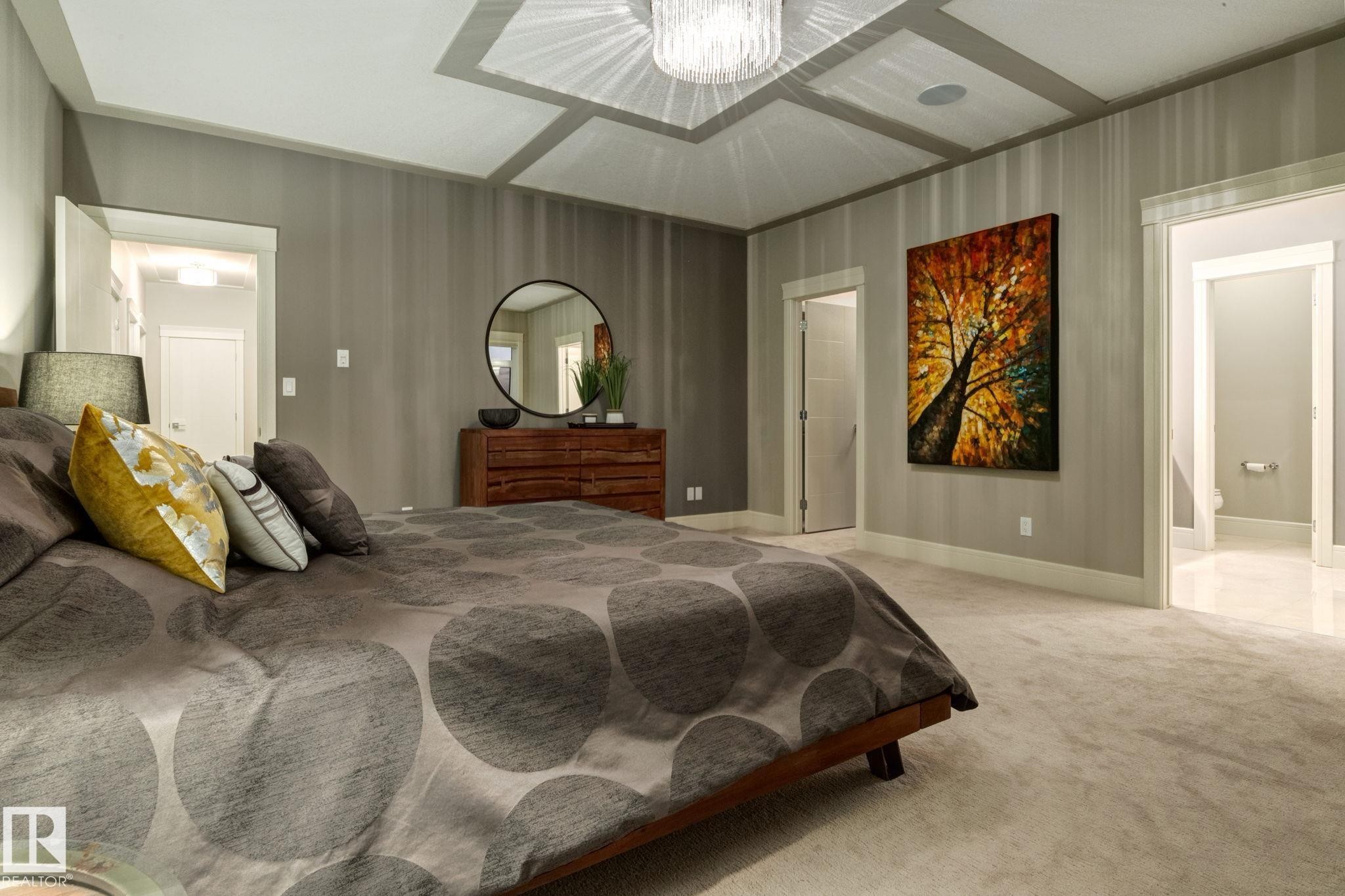 4096 Whispering River Drive Nw, Edmonton, AB - Indoor Photo Showing Bedroom