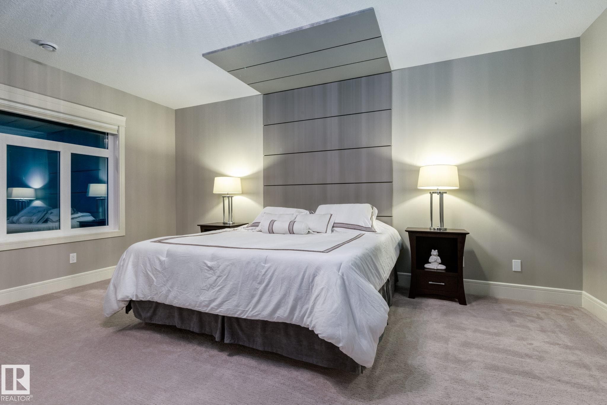 4096 Whispering River Drive Nw, Edmonton, AB - Indoor Photo Showing Bedroom