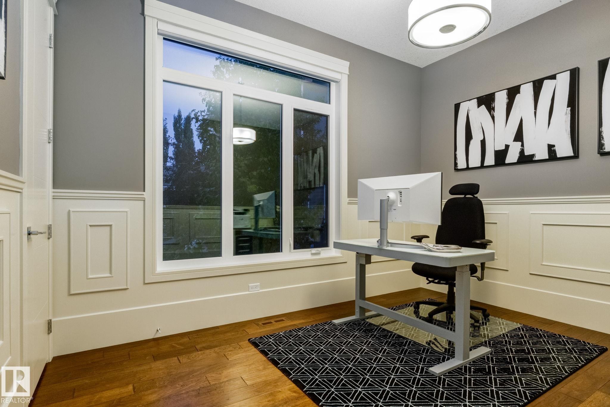 4096 Whispering River Drive Nw, Edmonton, AB - Indoor Photo Showing Office