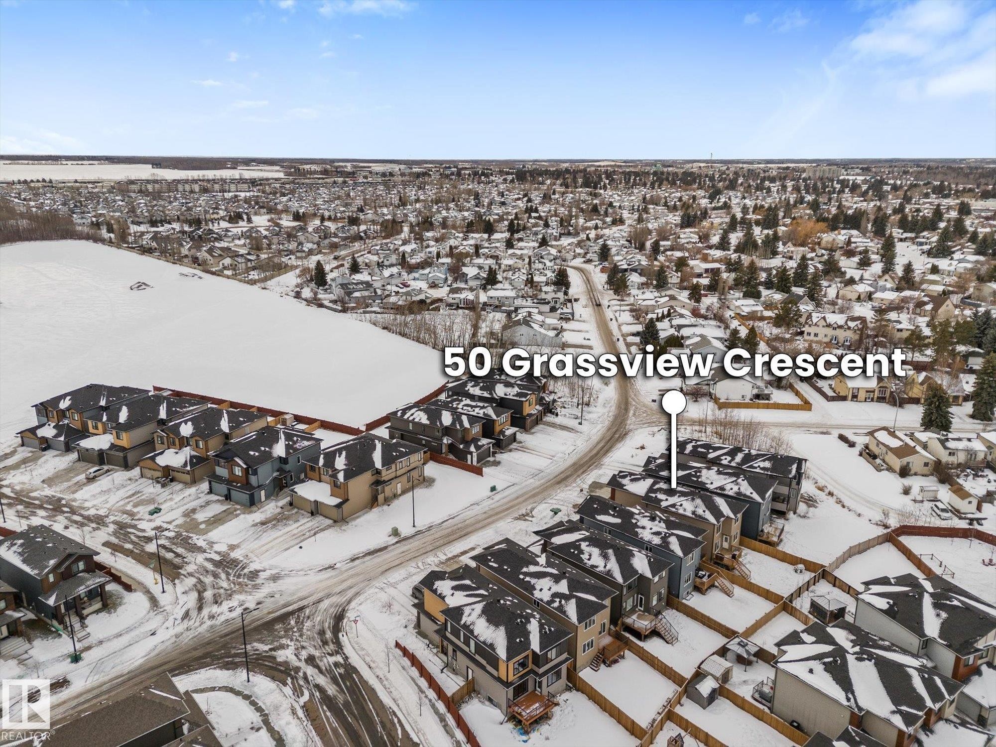50 Grassview Crescent, Spruce Grove, AB - Outdoor With View