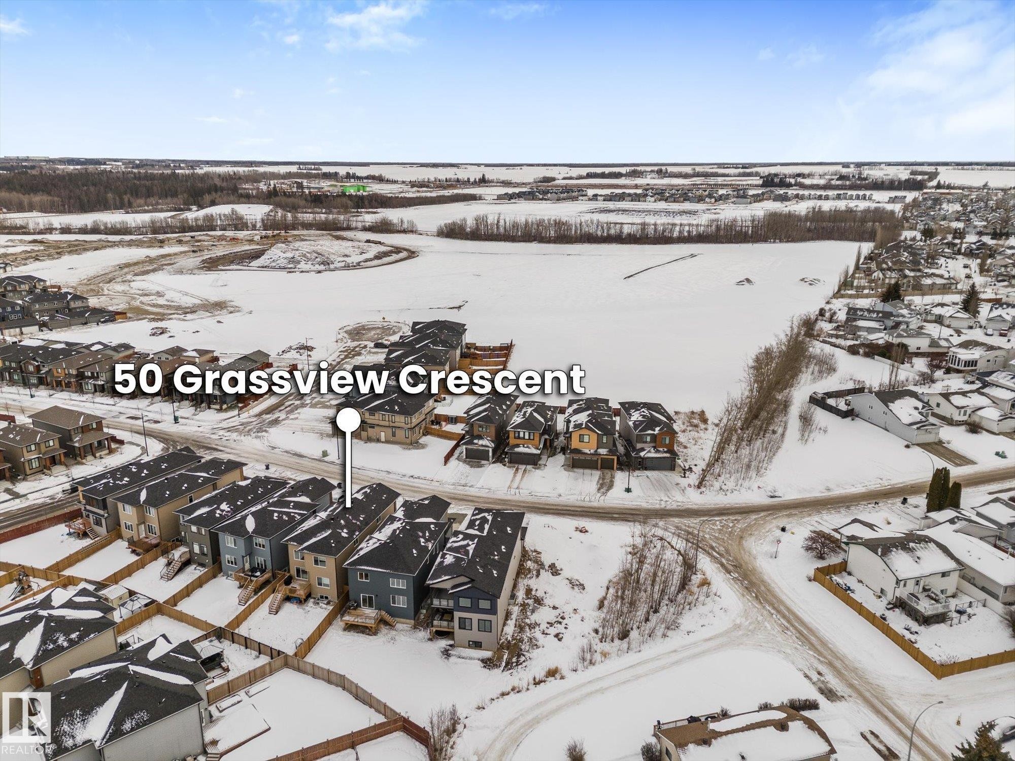50 Grassview Crescent, Spruce Grove, AB - Outdoor With View