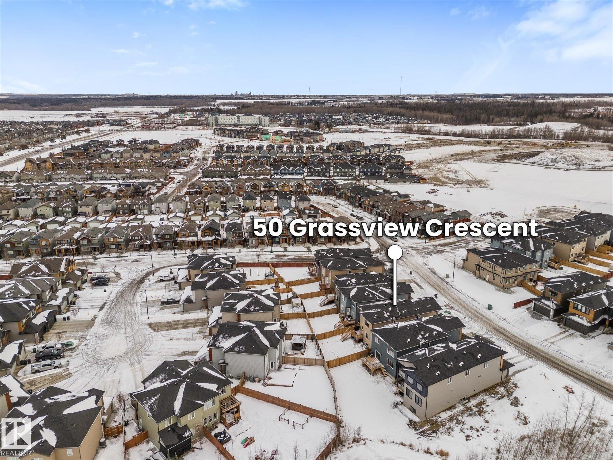50 Grassview Crescent, Spruce Grove, AB - Outdoor With View