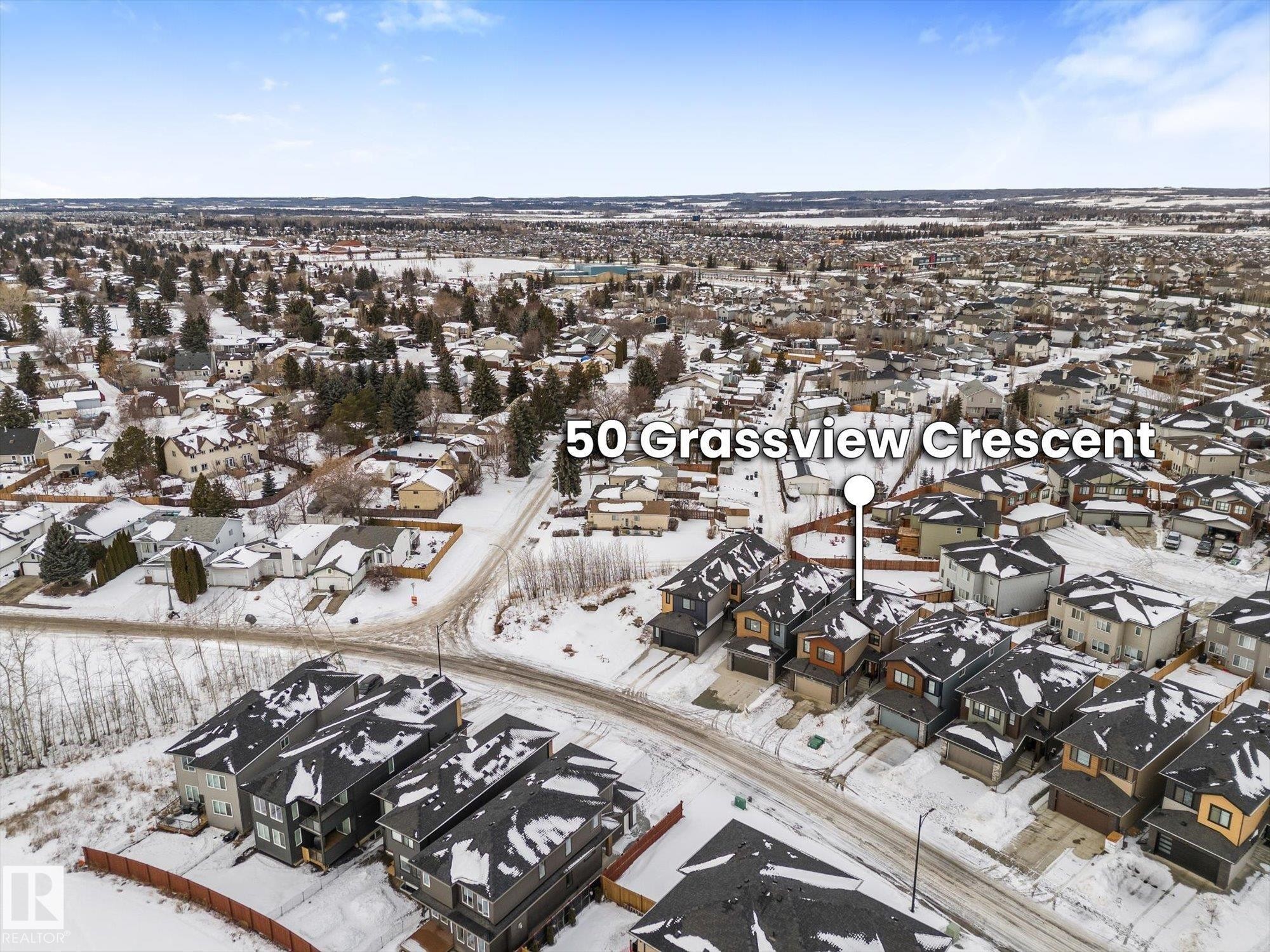 50 Grassview Crescent, Spruce Grove, AB - Outdoor With View