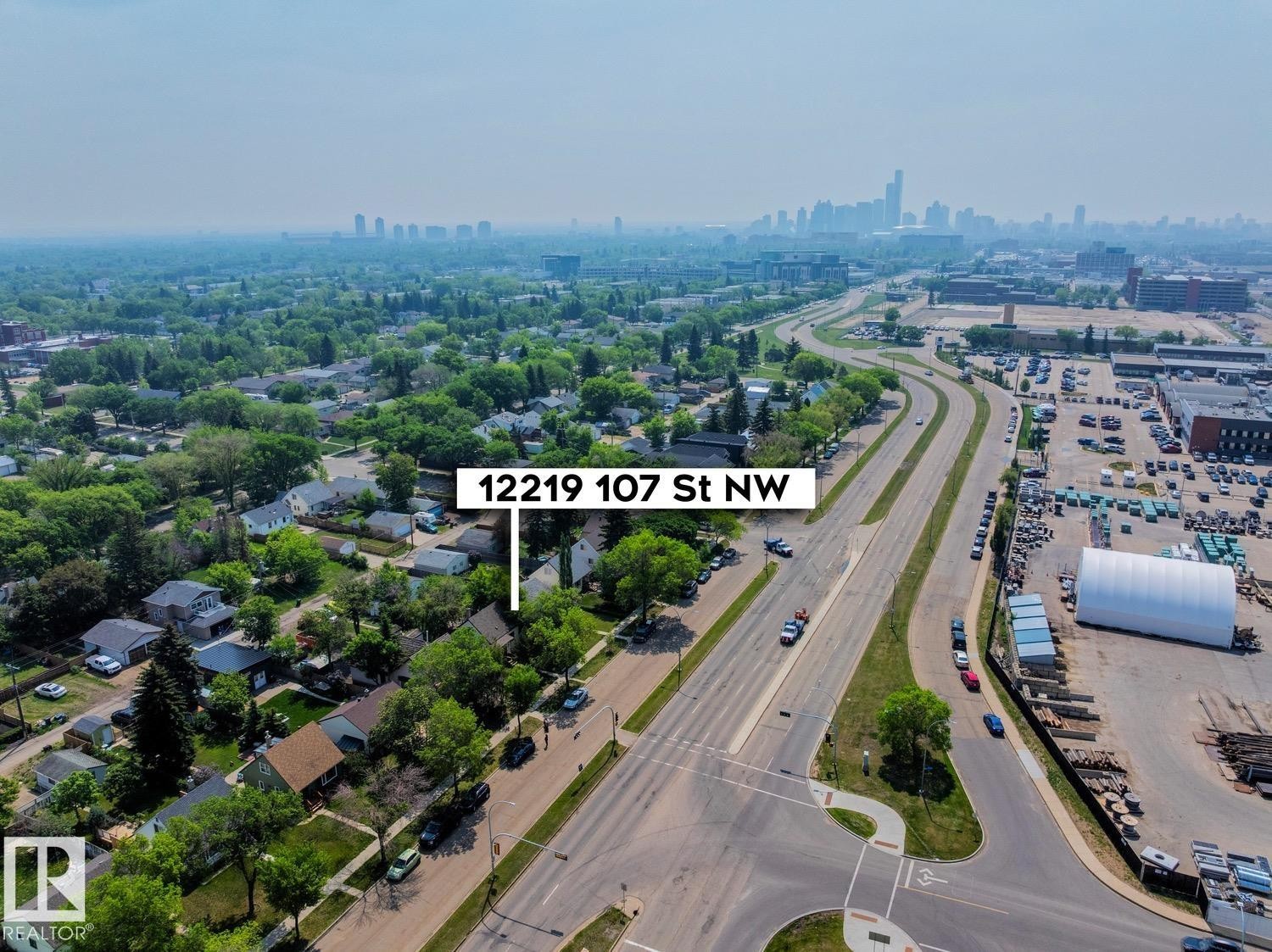 12219 107 Street, Edmonton, AB - Outdoor With View