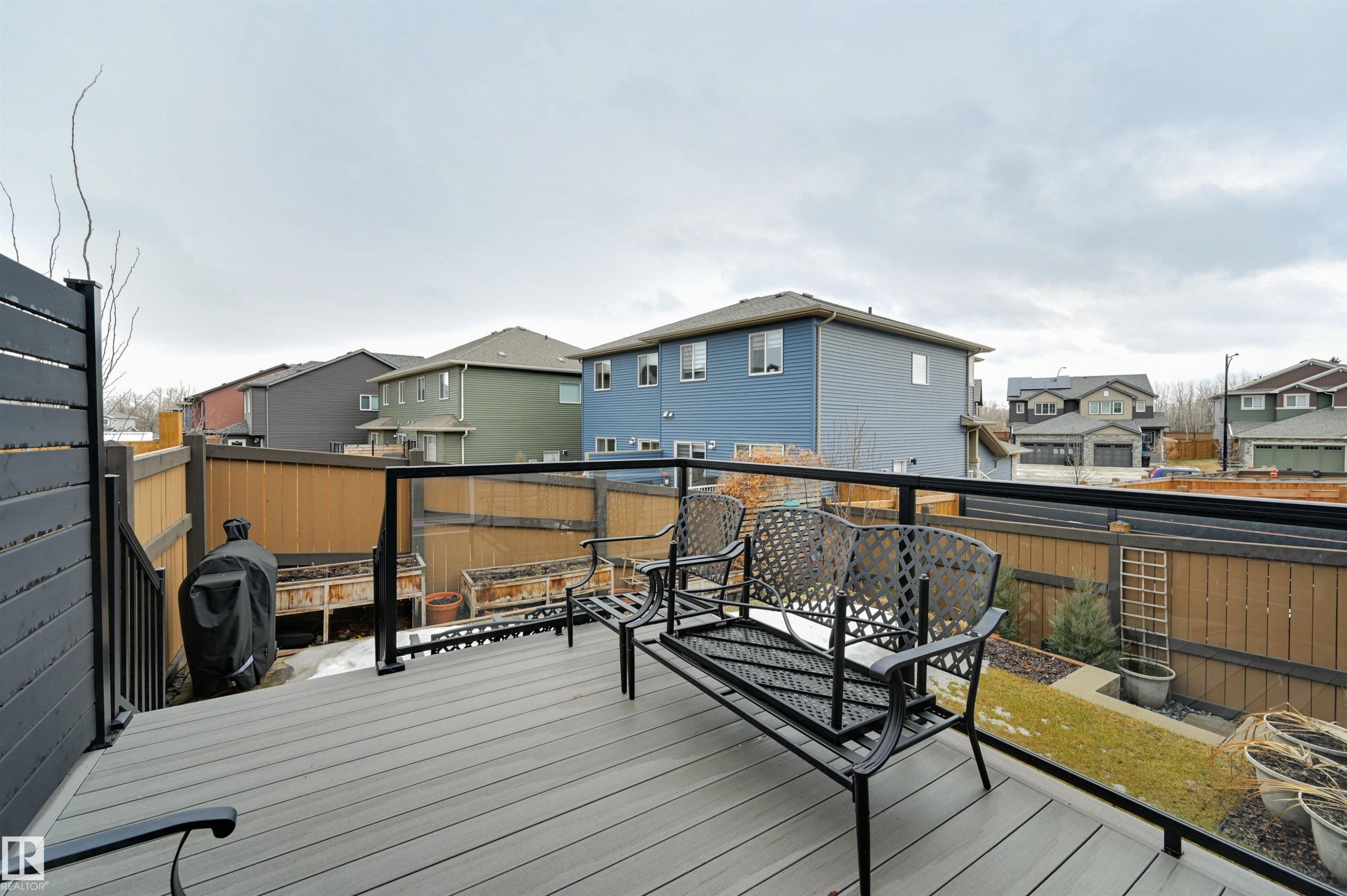 5158 Lark Crescent, Edmonton, AB - Outdoor With Deck Patio Veranda With Exterior