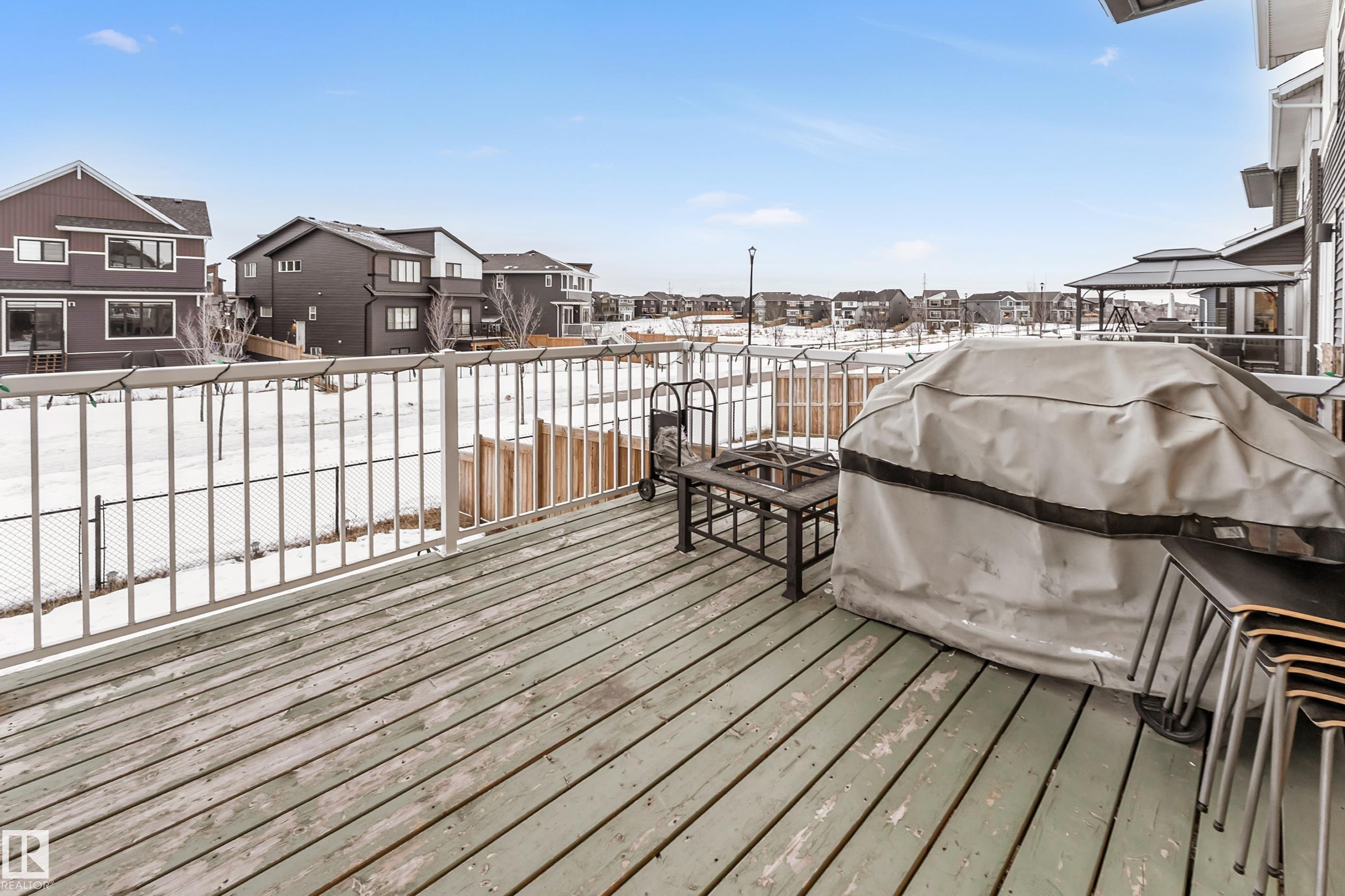 2987 Chokecherry Common Sw, Edmonton, AB - Outdoor With Deck Patio Veranda