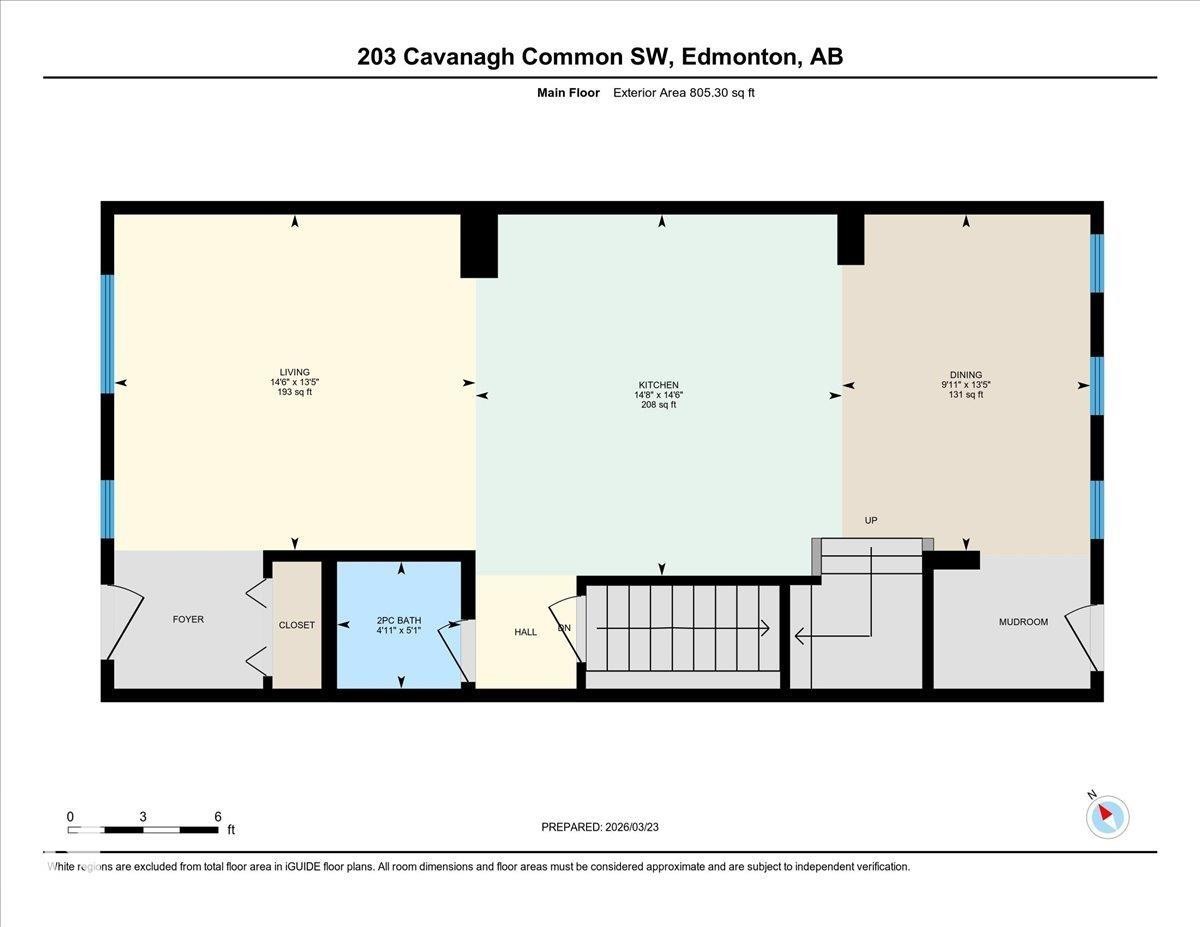 Floor plan - 203 Cavanagh Common, Edmonton, AB - Other