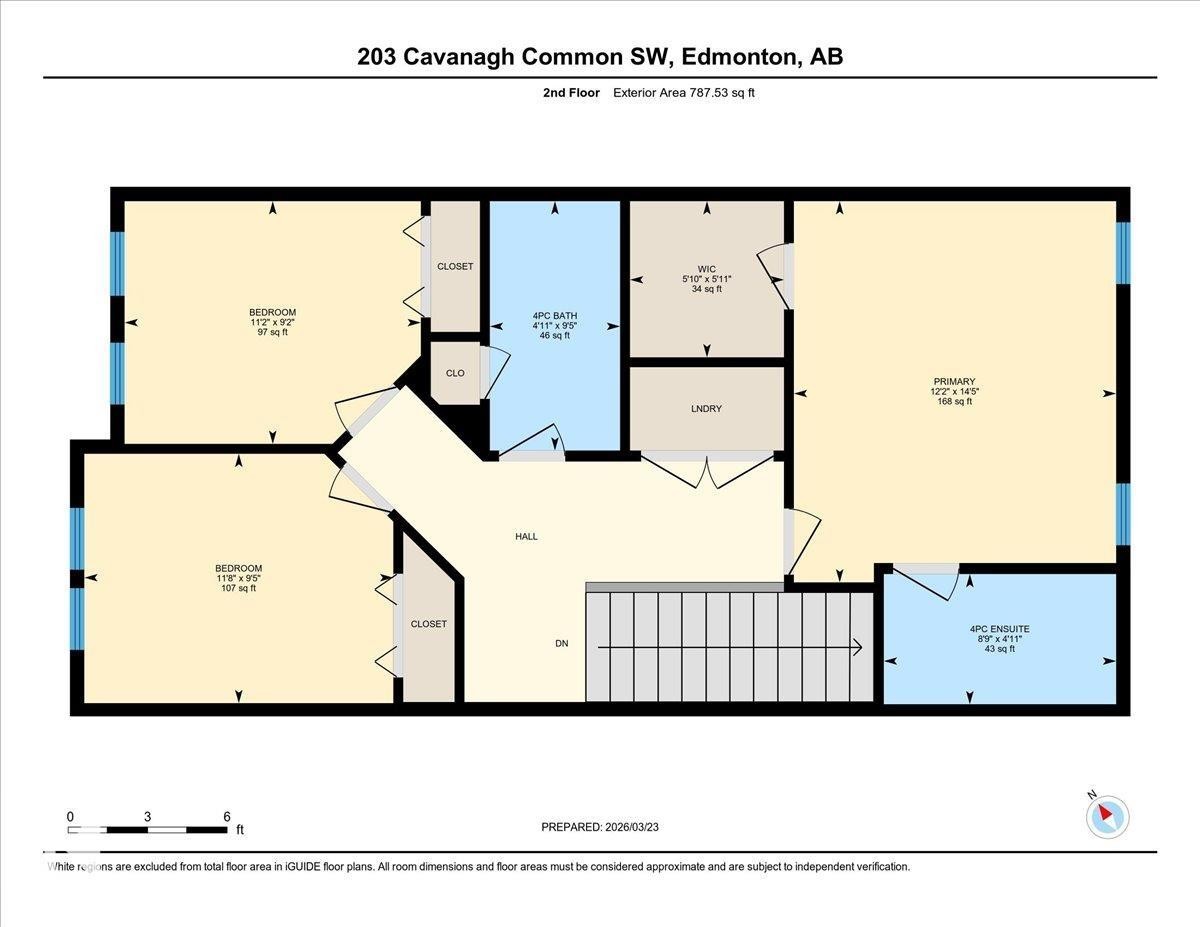 Floor plan - 203 Cavanagh Common, Edmonton, AB - Other