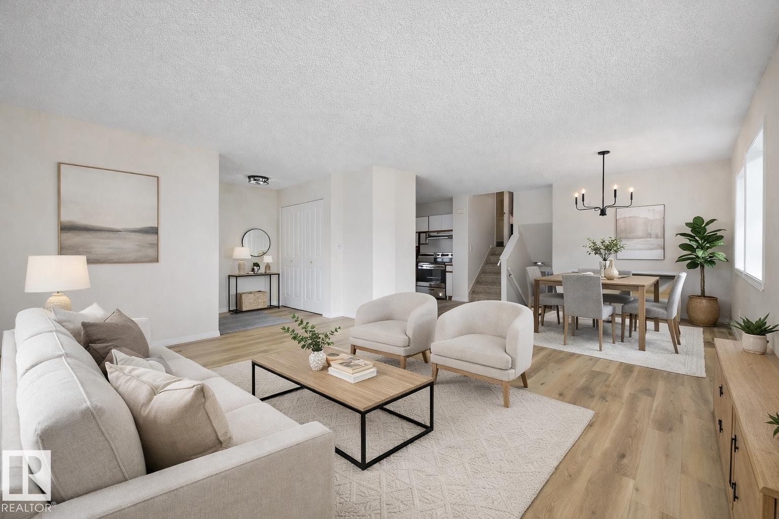 5914 162A Avenue, Edmonton, AB - Indoor Photo Showing Living Room