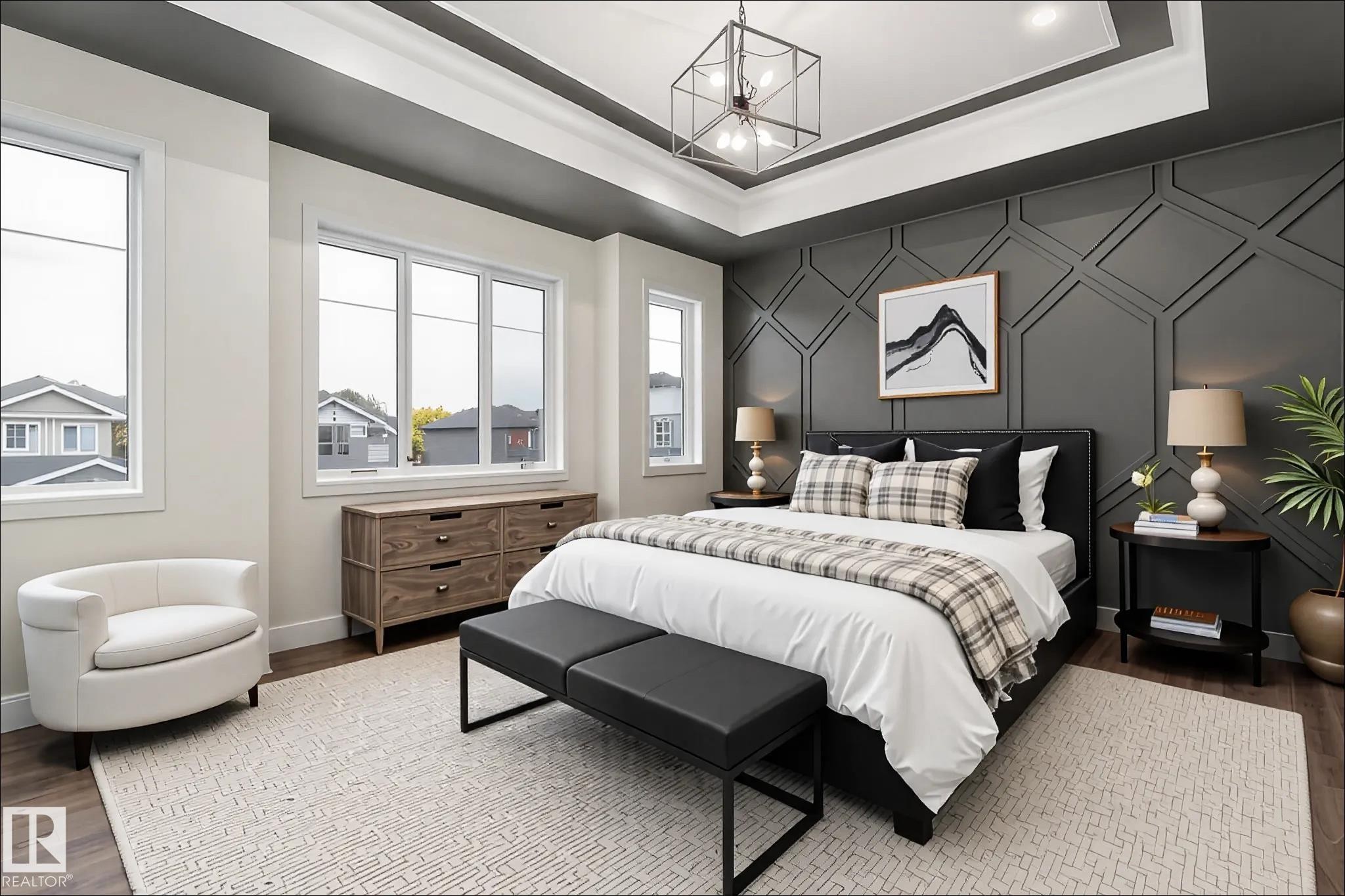 43 Maple Crescent, Gibbons, AB - Indoor Photo Showing Bedroom