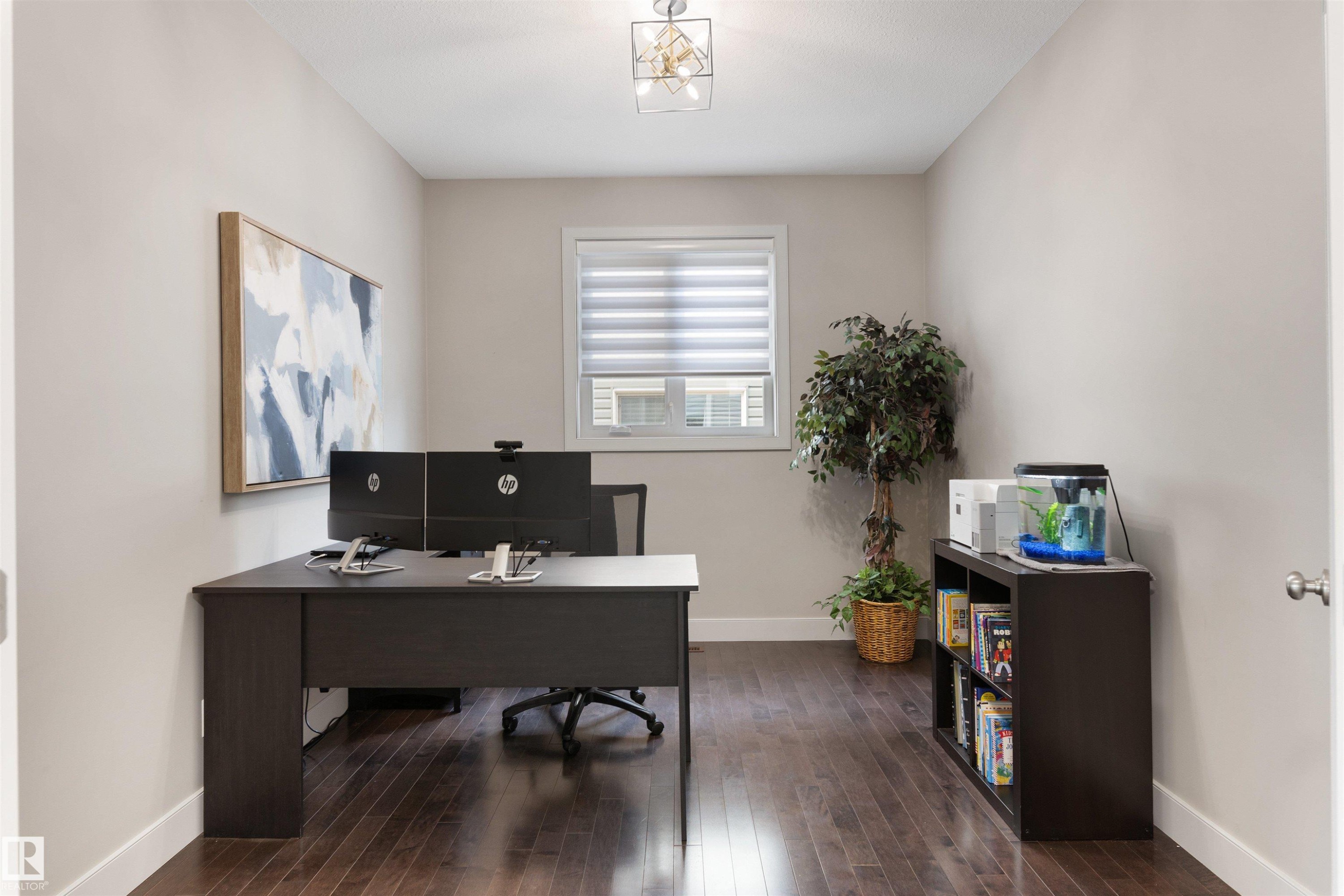 34 Nault Crescent, St. Albert, AB - Indoor Photo Showing Office