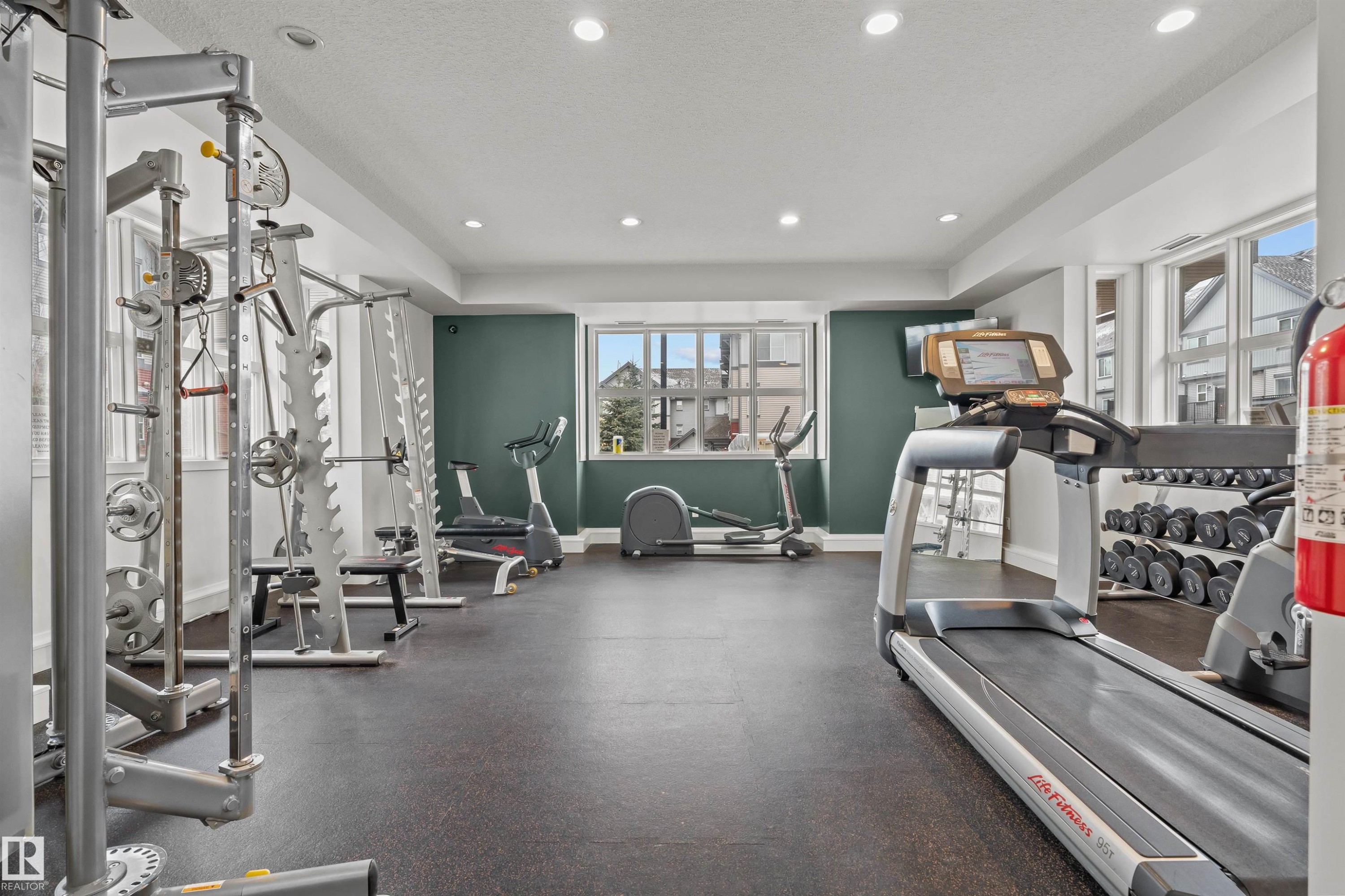 #25 655 Watt Blvd, Edmonton, AB - Indoor Photo Showing Gym Room
