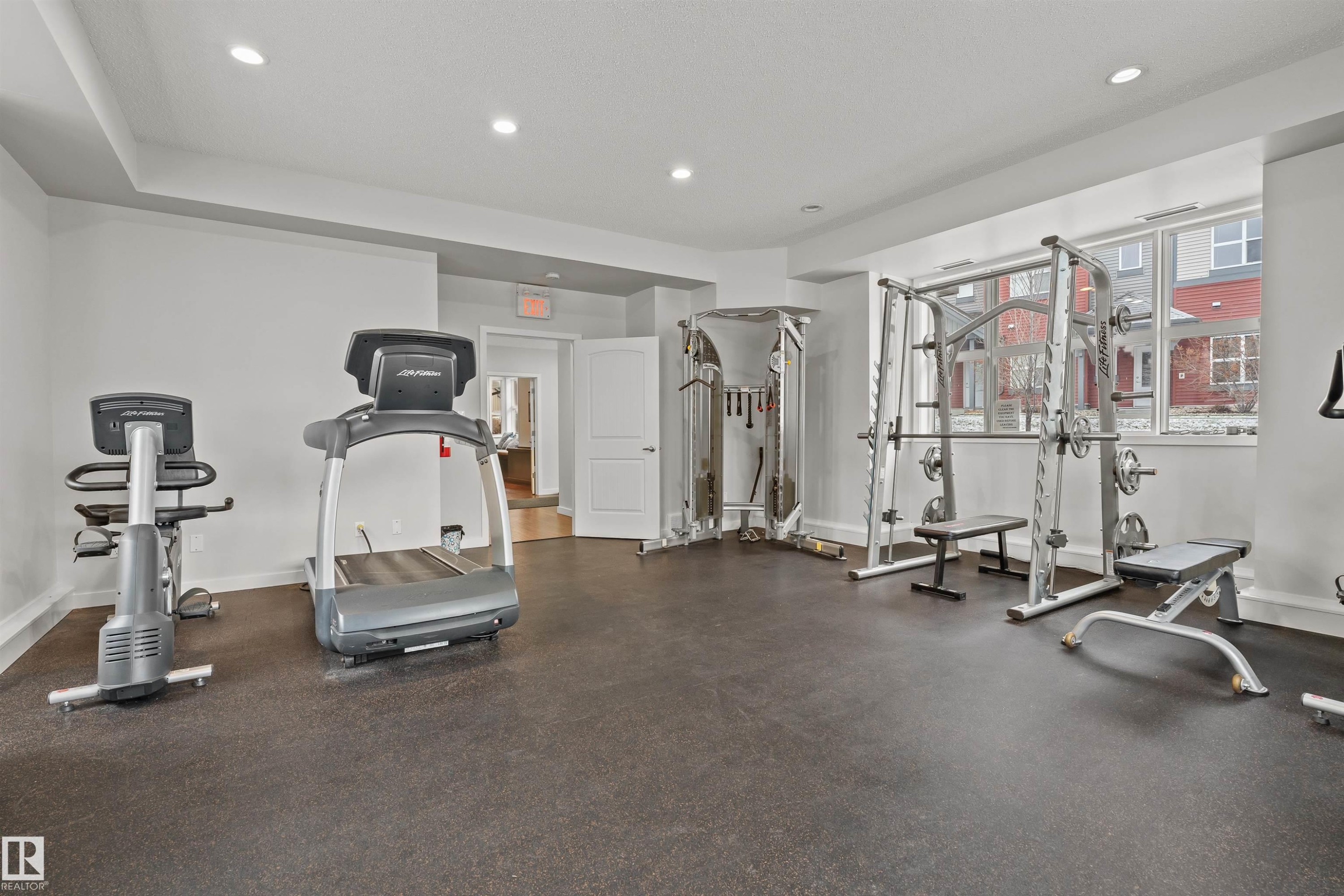 #25 655 Watt Blvd, Edmonton, AB - Indoor Photo Showing Gym Room