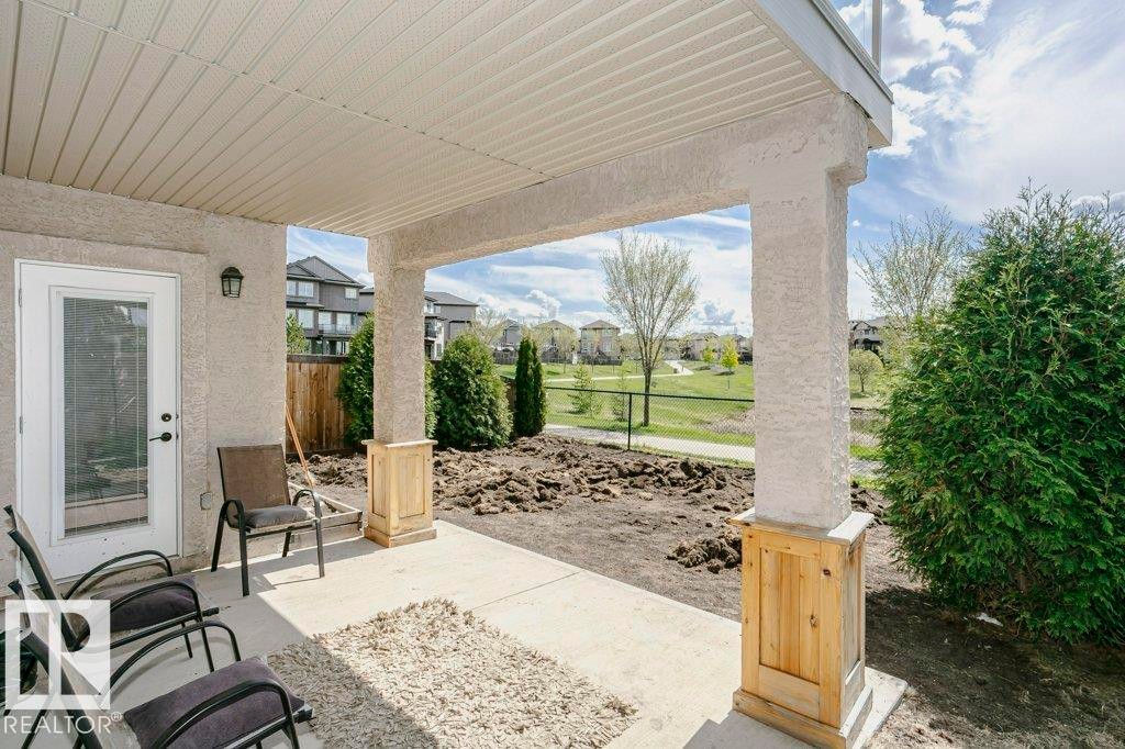 610 Albany Way, Edmonton, AB - Outdoor With Deck Patio Veranda