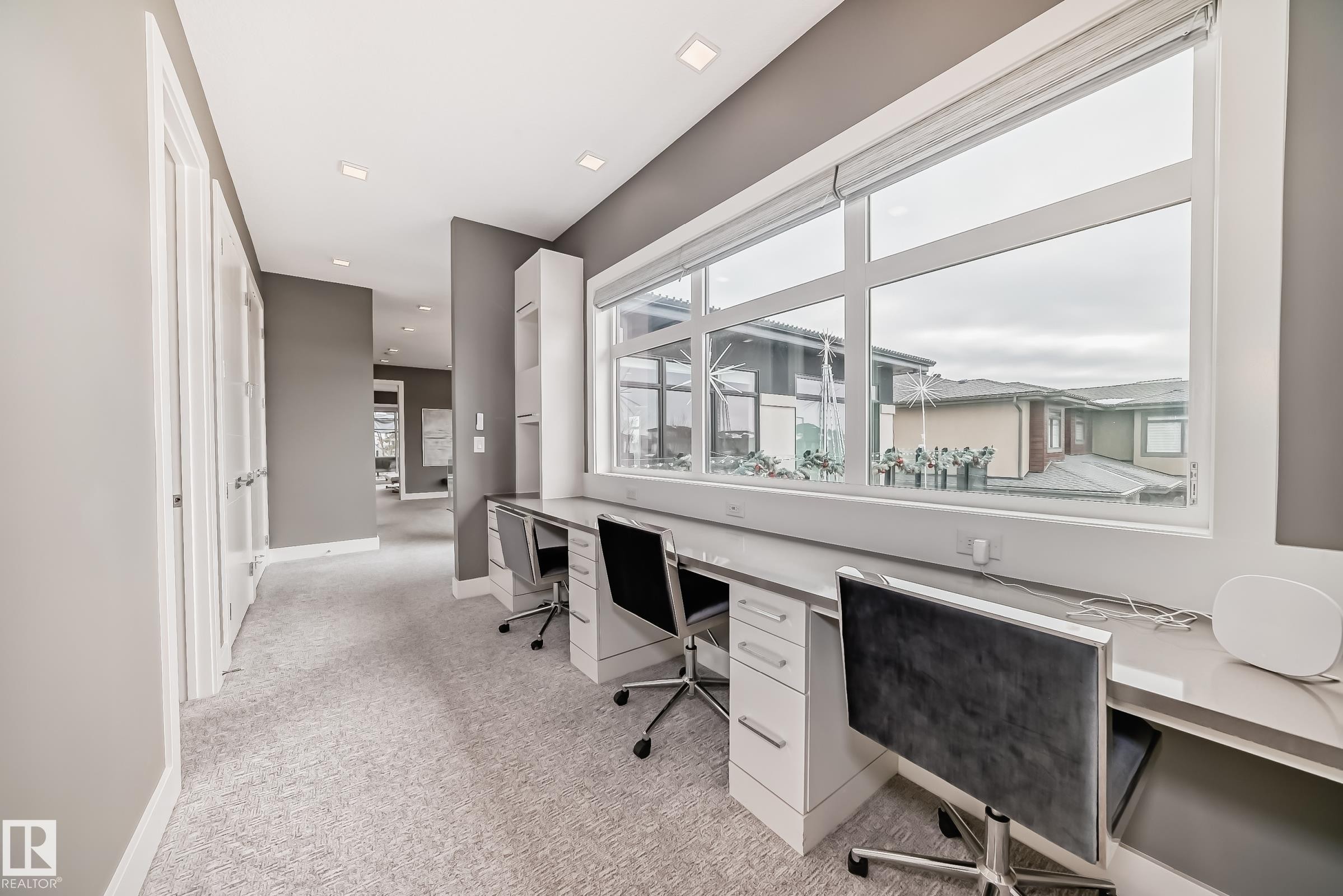 4129 Cameron Heights Point, Edmonton, AB - Indoor Photo Showing Office