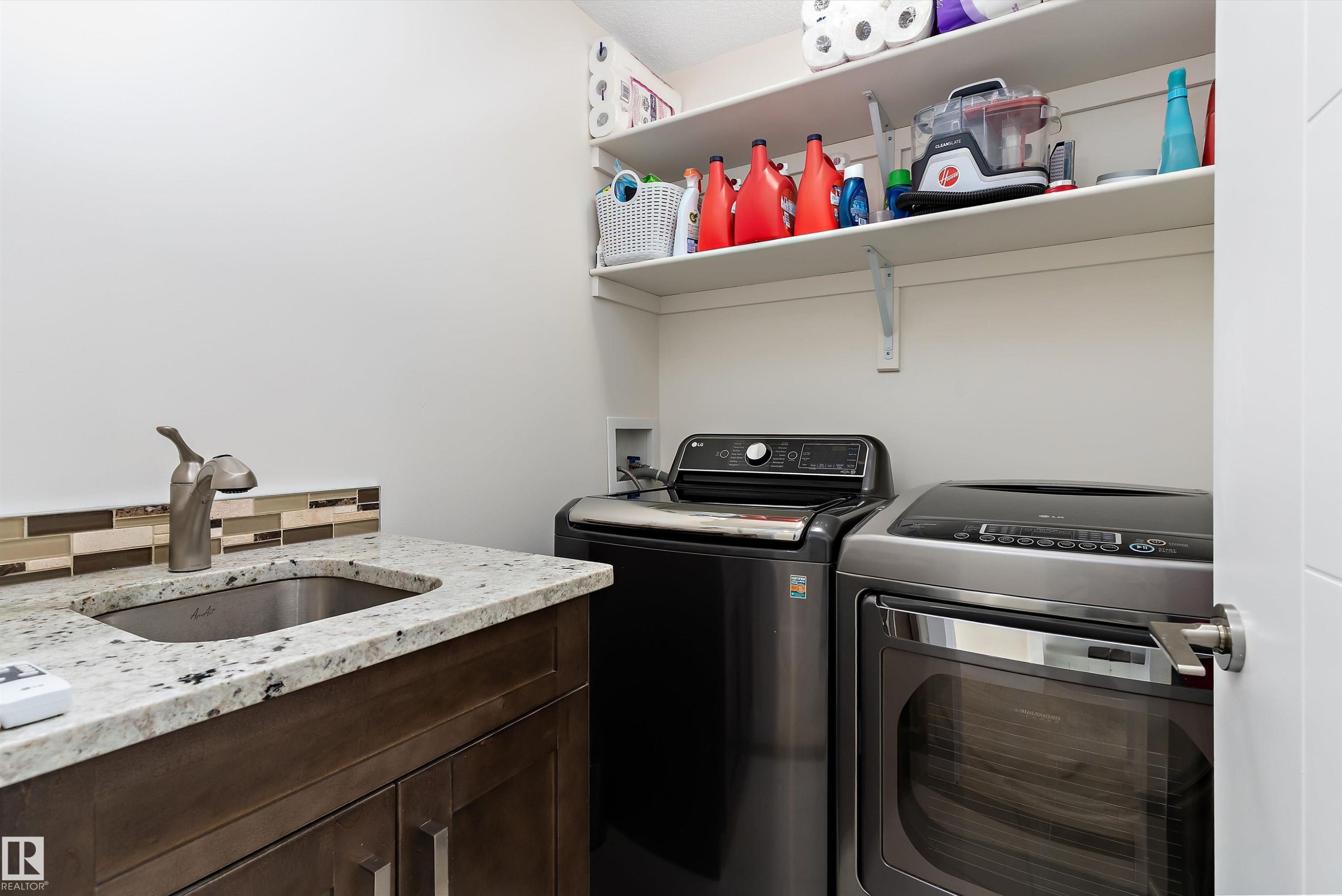 8148 77 Avenue, Edmonton, AB - Indoor Photo Showing Laundry Room